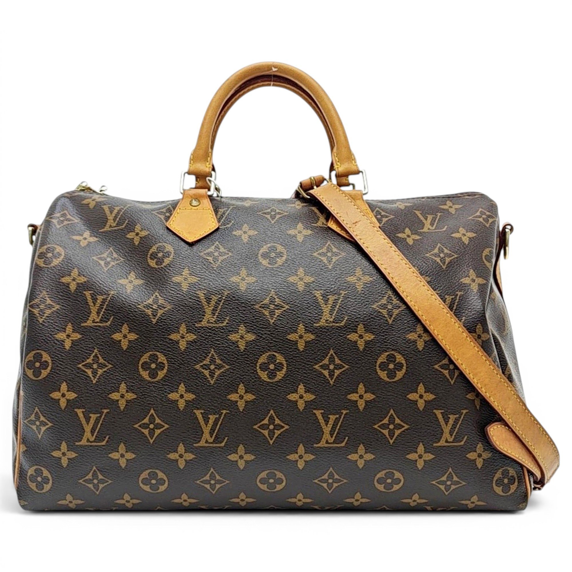 Nano Speedy / Mini HL leather handbag