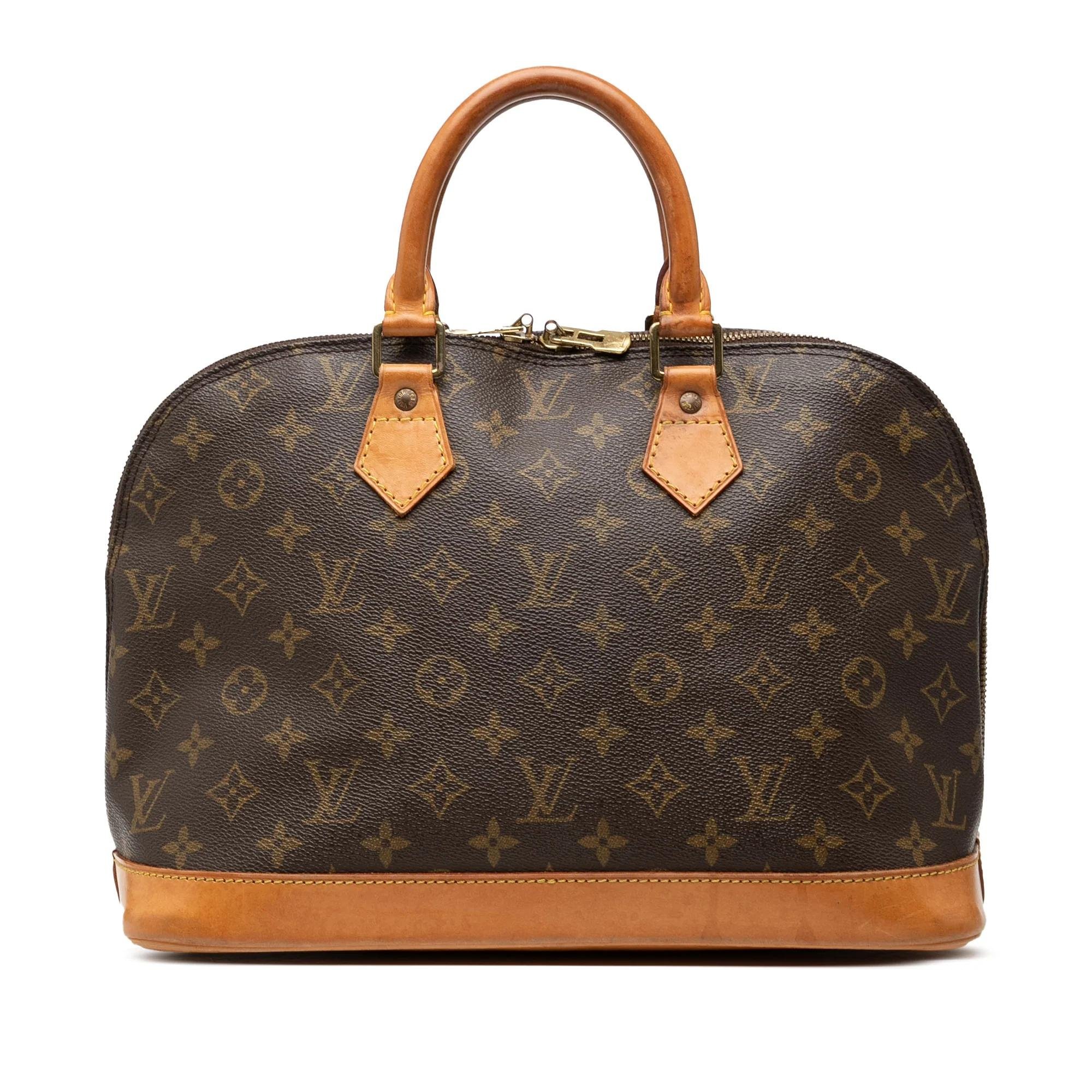 Alma leather handbag