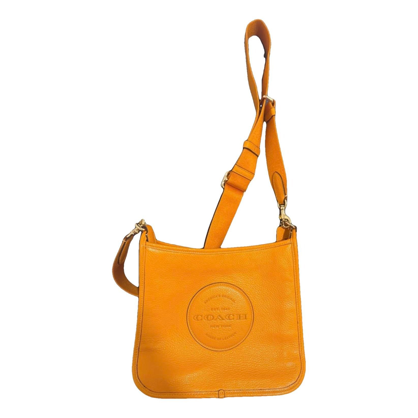 Leather crossbody bag