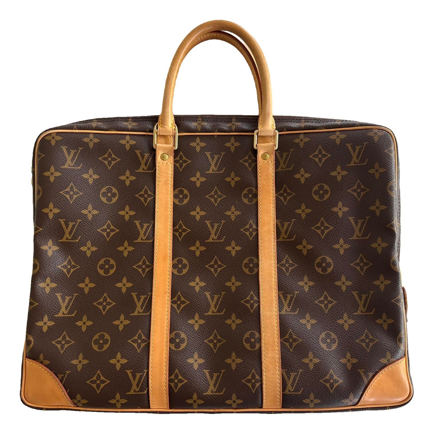 Leather satchel