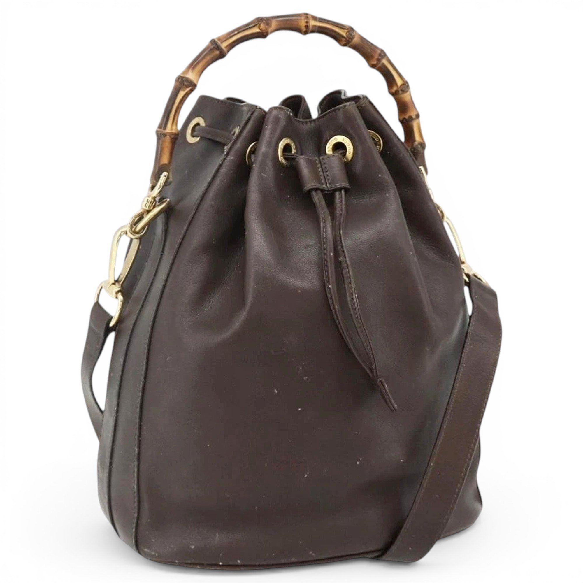 Leather handbag