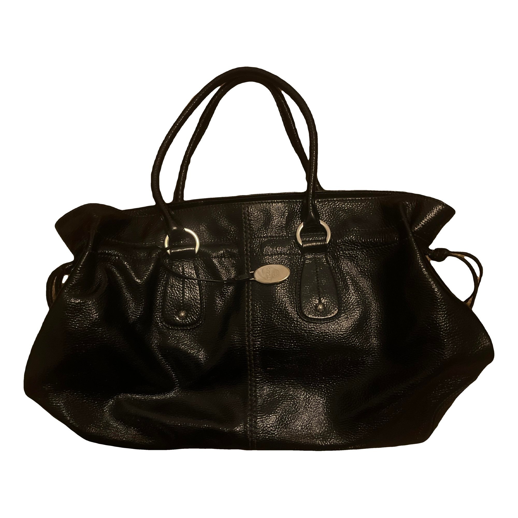 Tod's D Bag patent leather tote