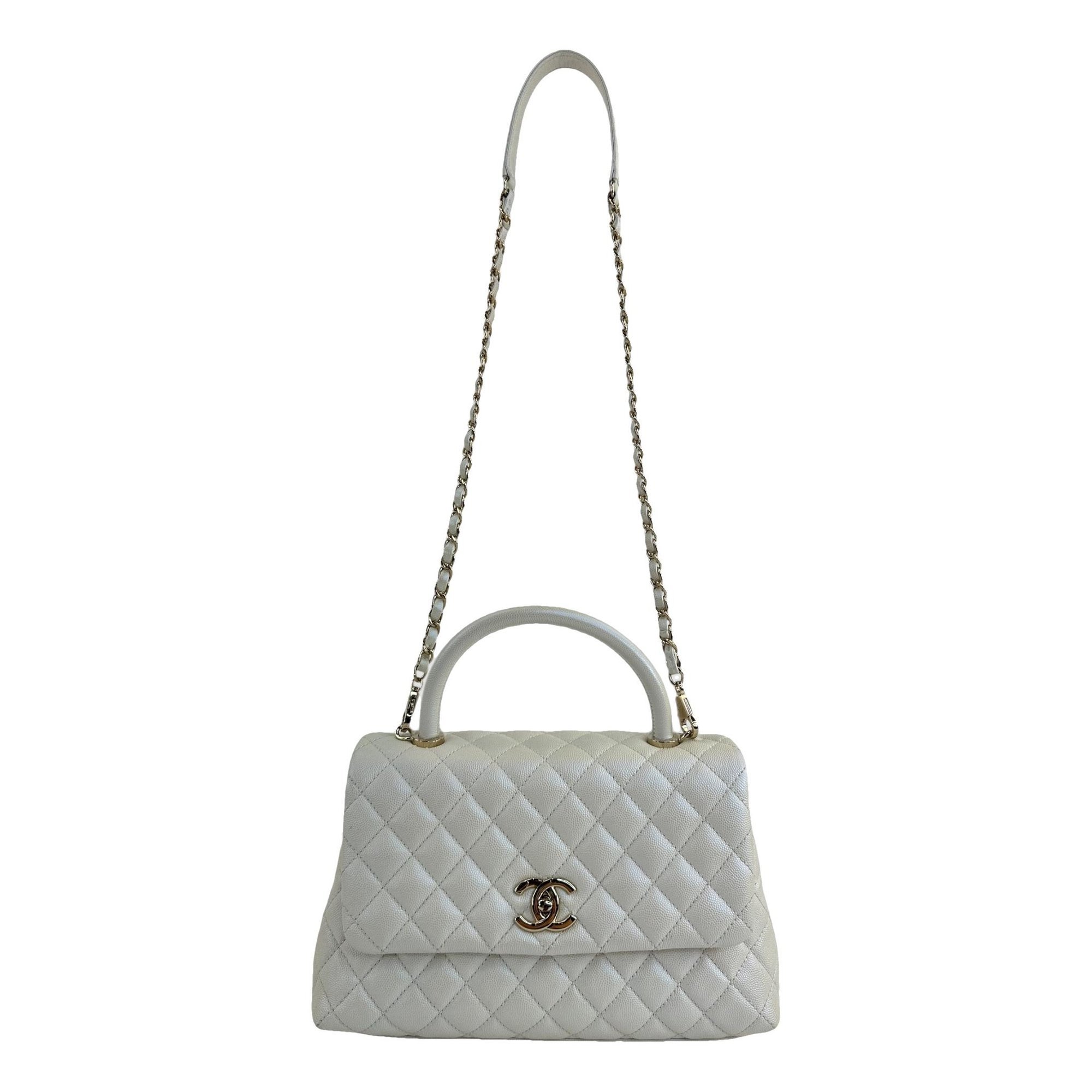 Coco Handle leather handbag