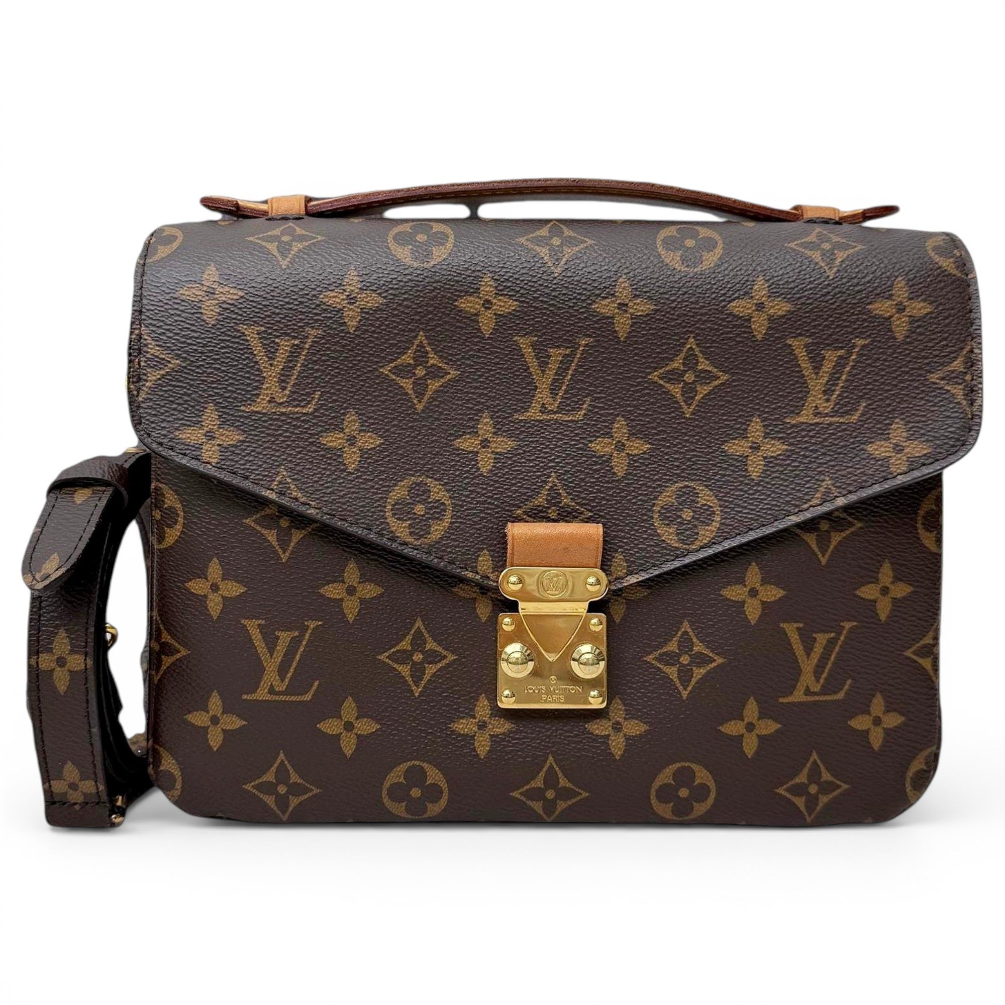 Metis leather handbag