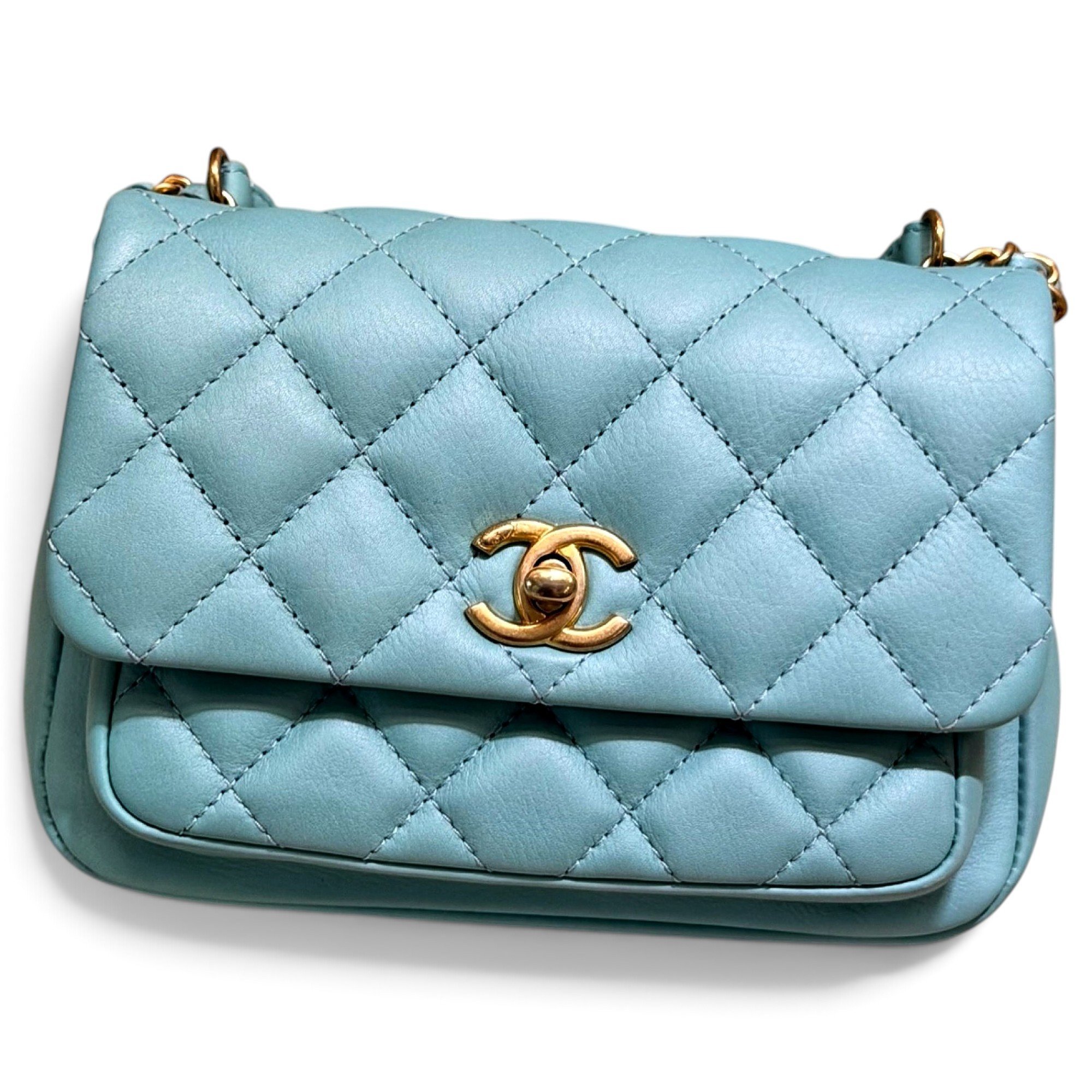 Coco Handle leather handbag