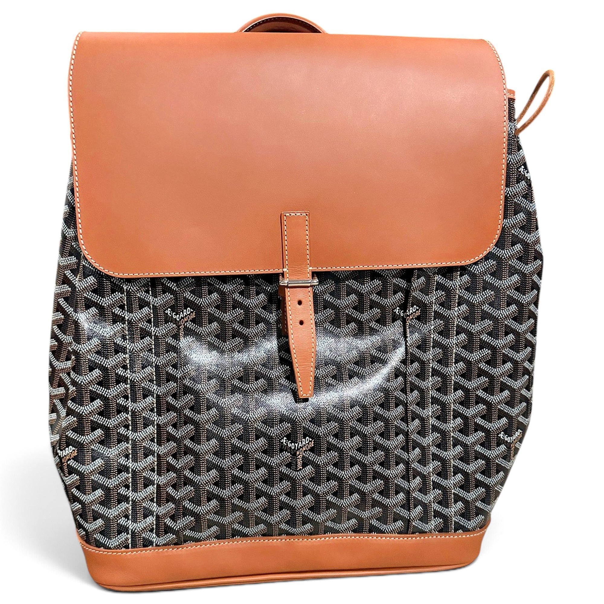 L’Alpin leather backpack