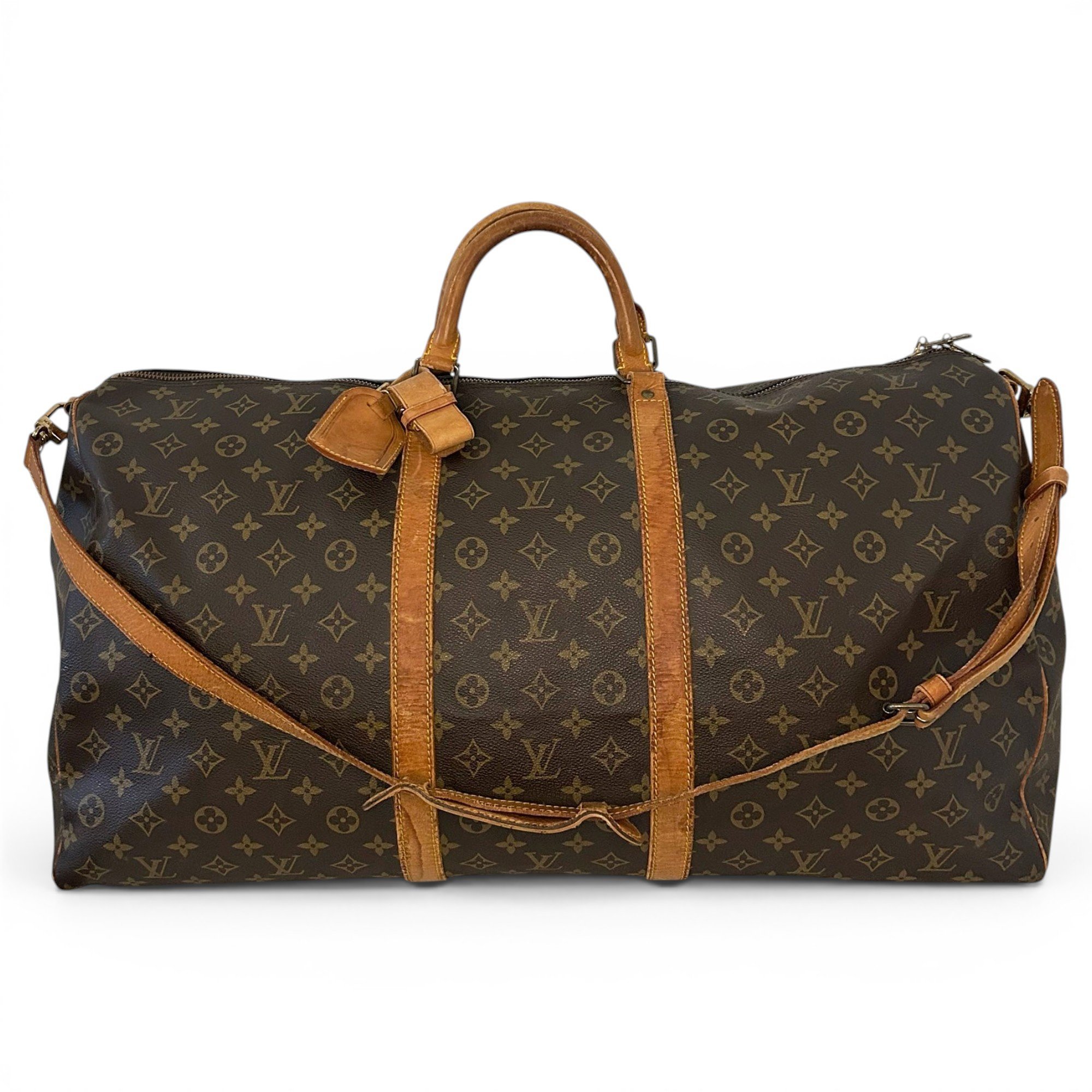 Keepall leather 48h bag