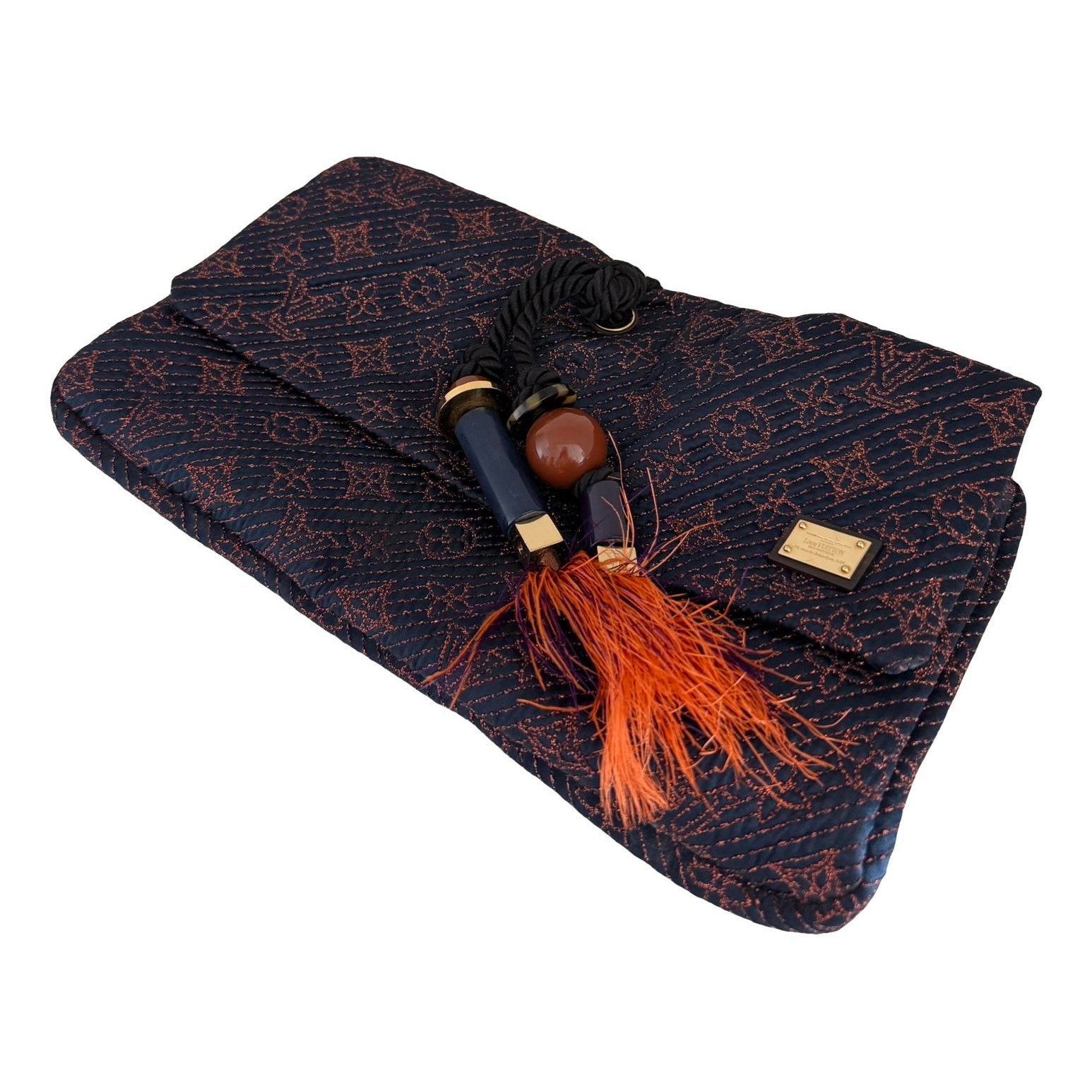 Glitter clutch bag