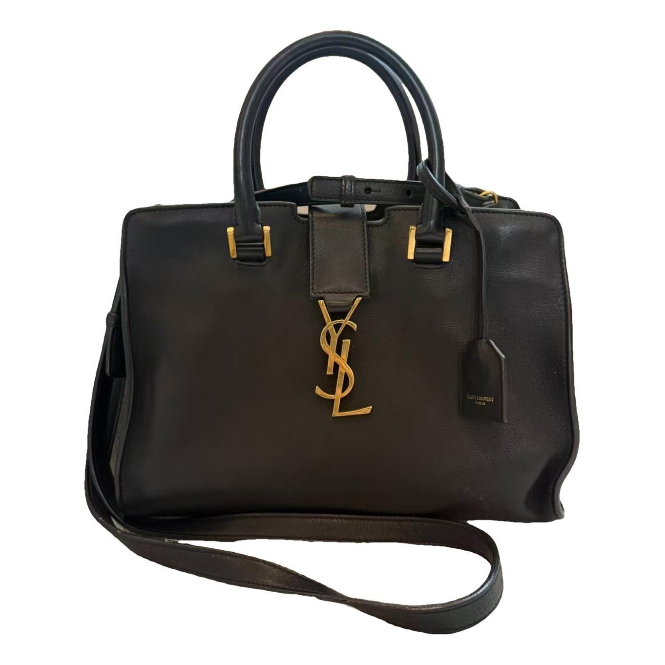 Monogram Cabas leather tote