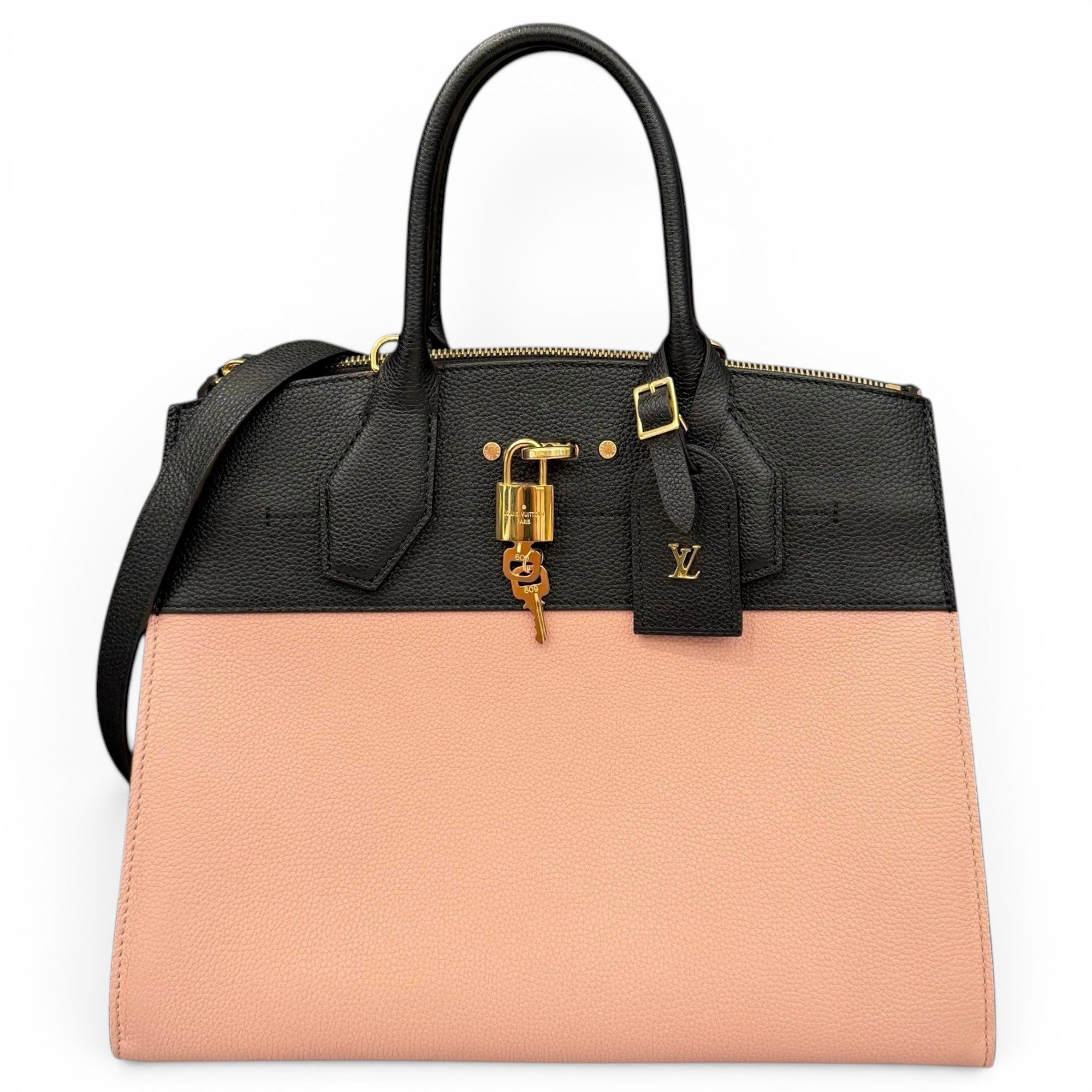 City Steamer pony-style calfskin handbag