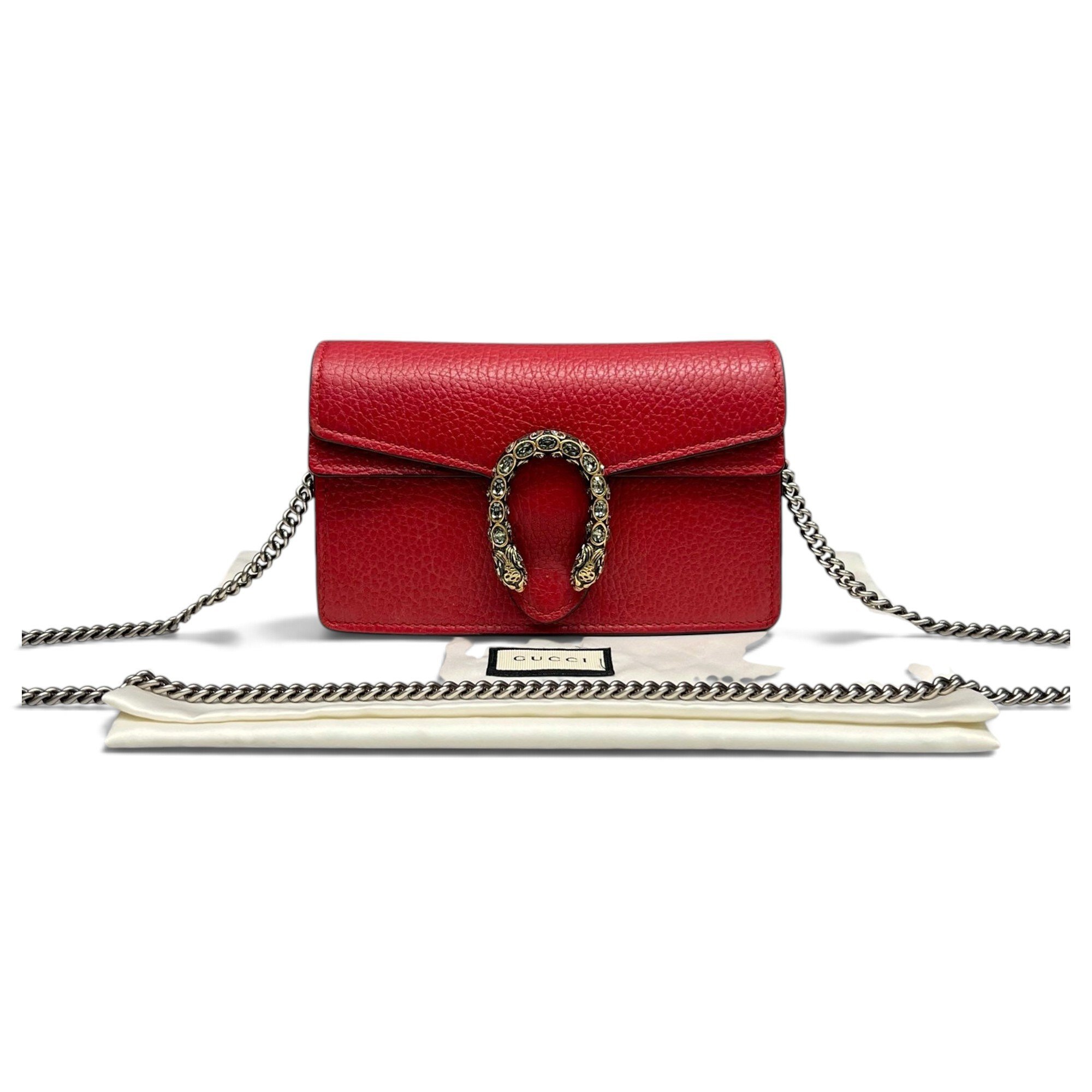 Dionysus Chain Wallet leather crossbody bag