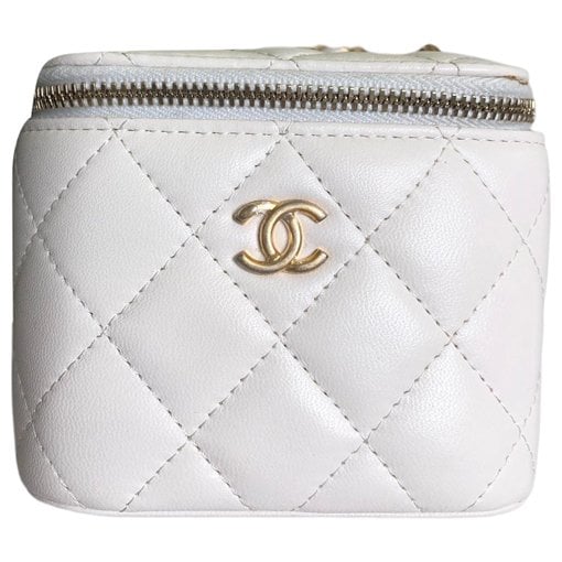 Trendy CC Vanity leather handbag