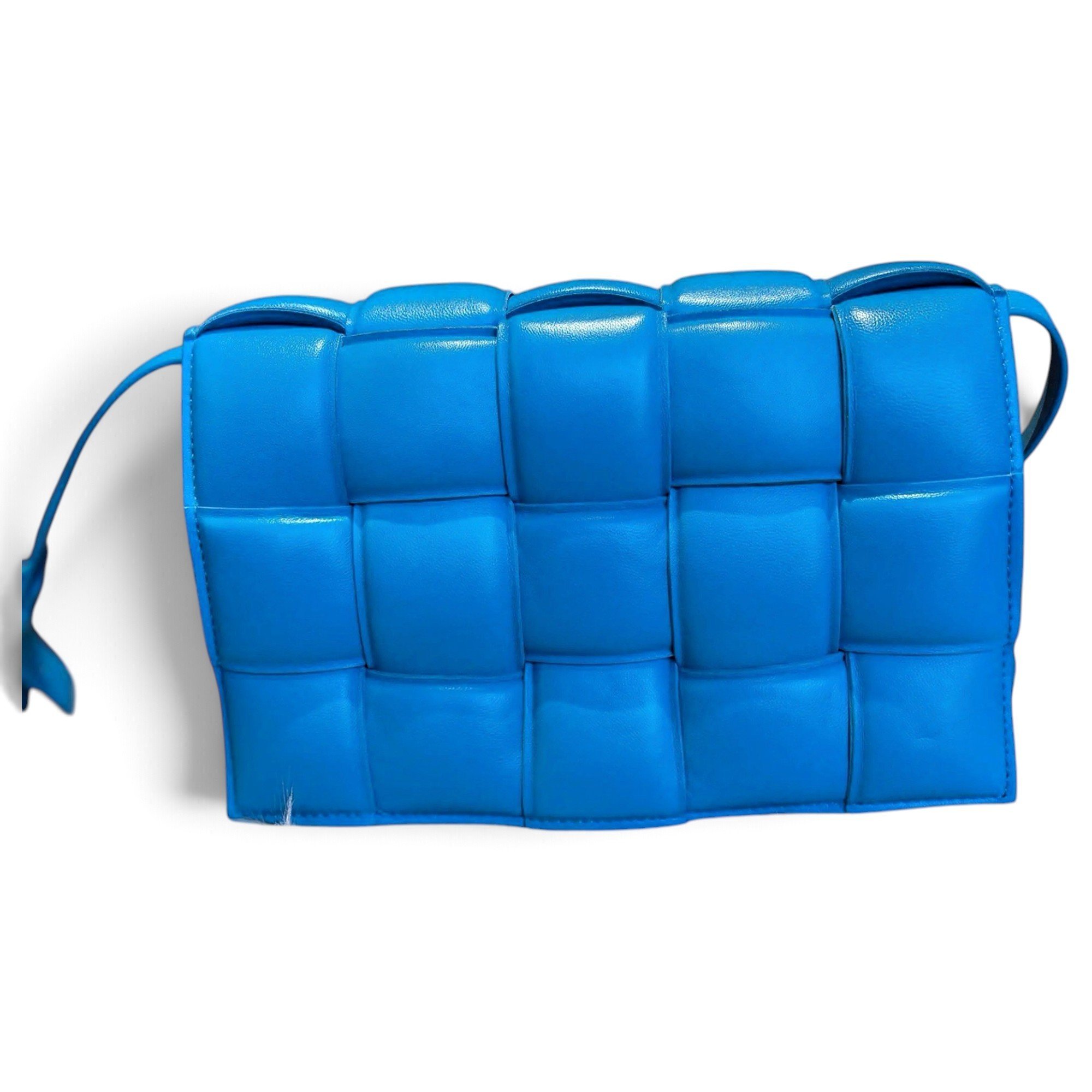 Cassette leather handbag