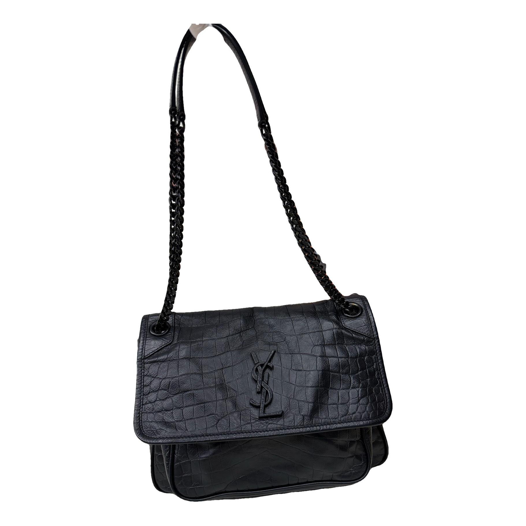 Niki leather crossbody bag