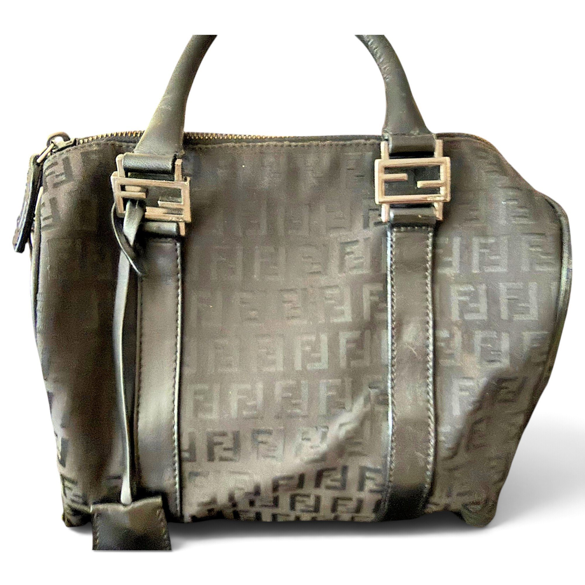 Forever Bauletto leather bowling bag