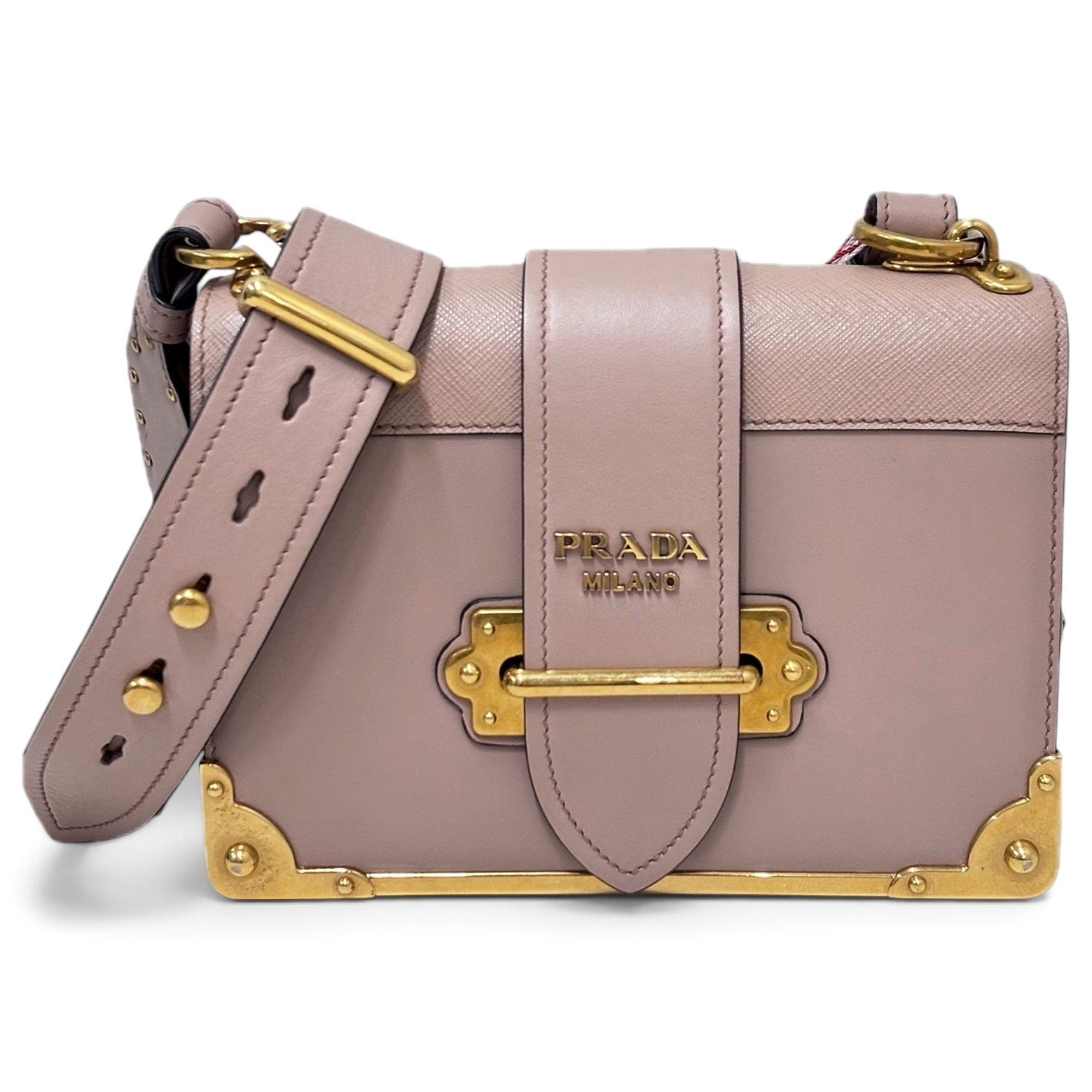 Cahier leather handbag