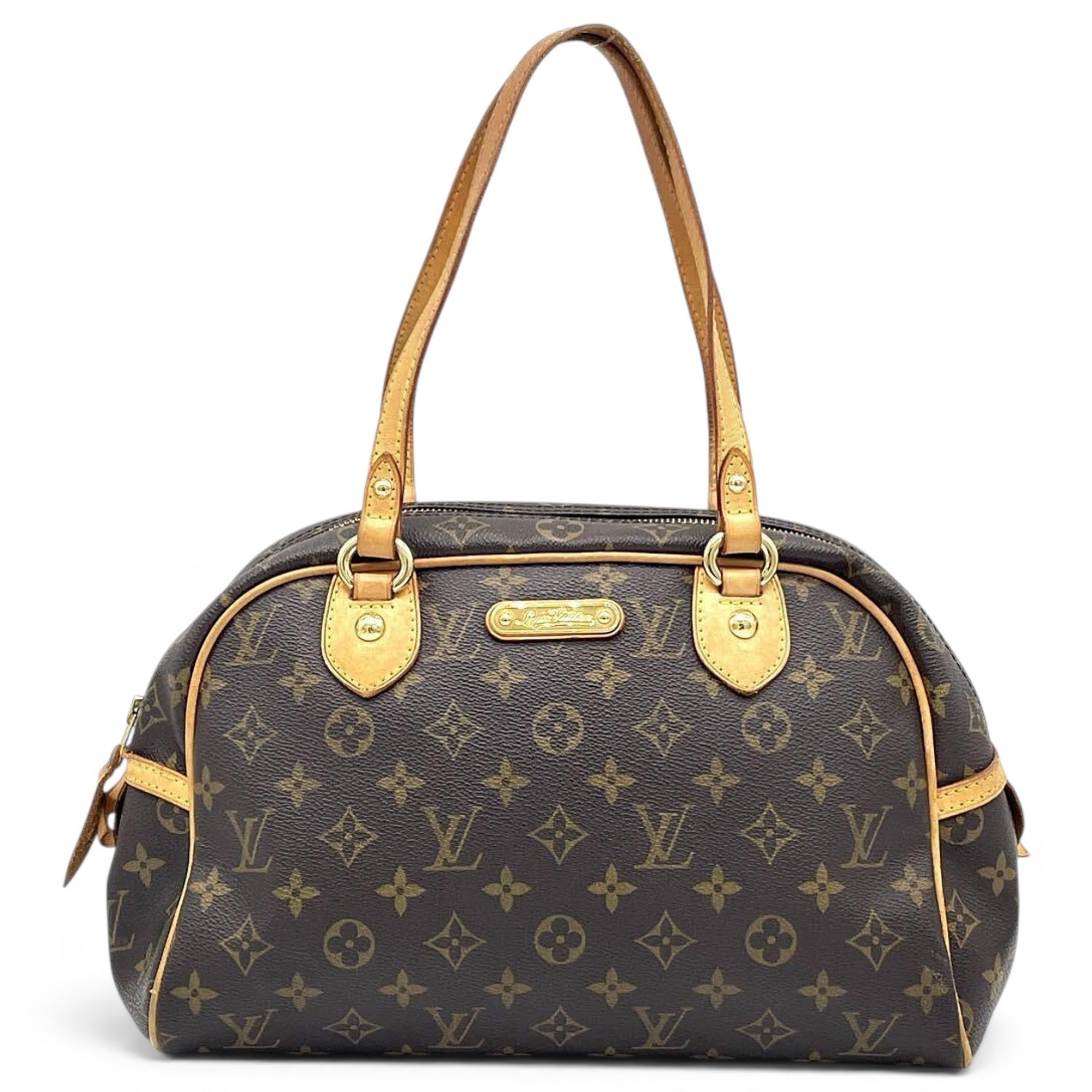 Montorgueil leather handbag