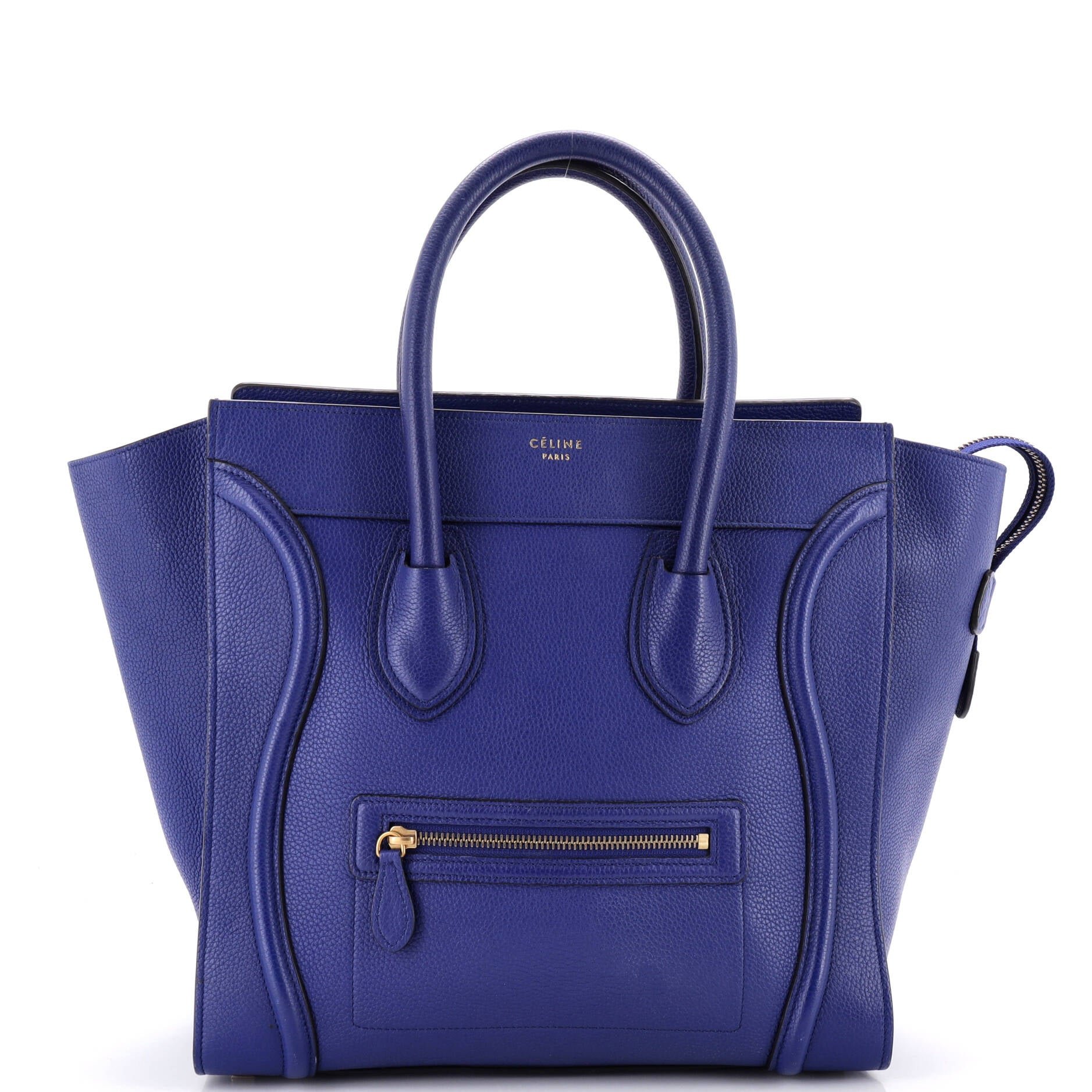 Luggage Bag Grainy Leather Mini