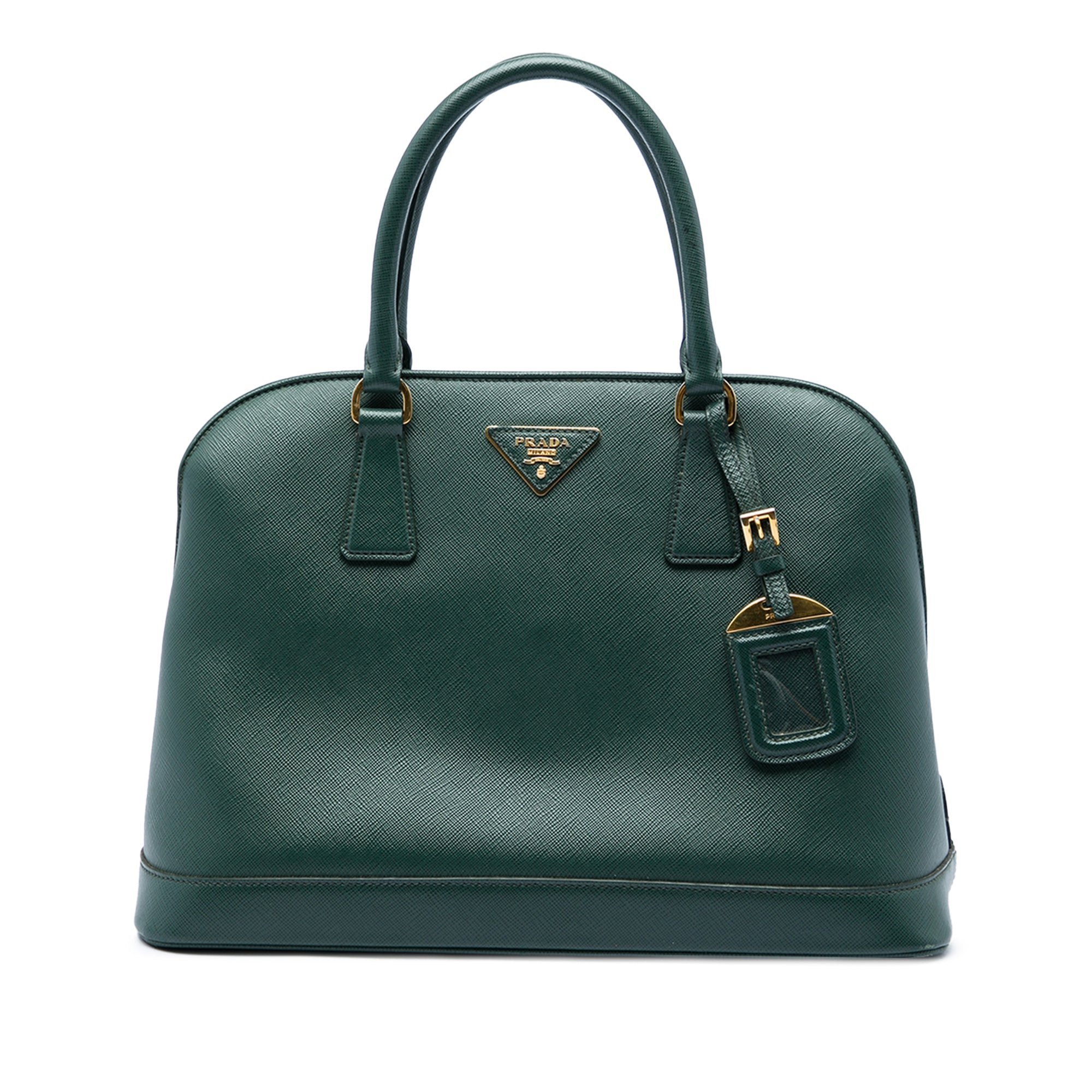 Promenade leather handbag