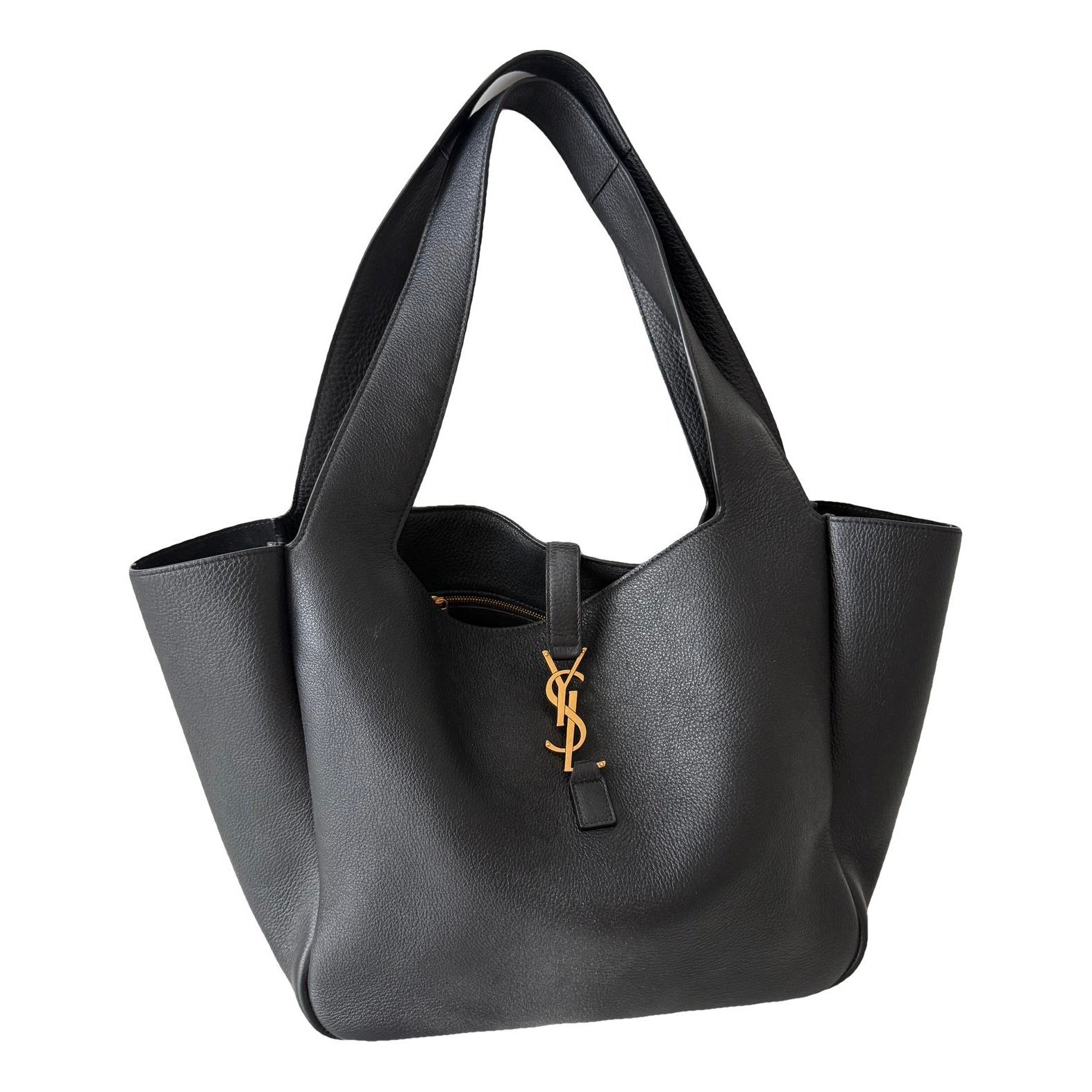 Leather tote