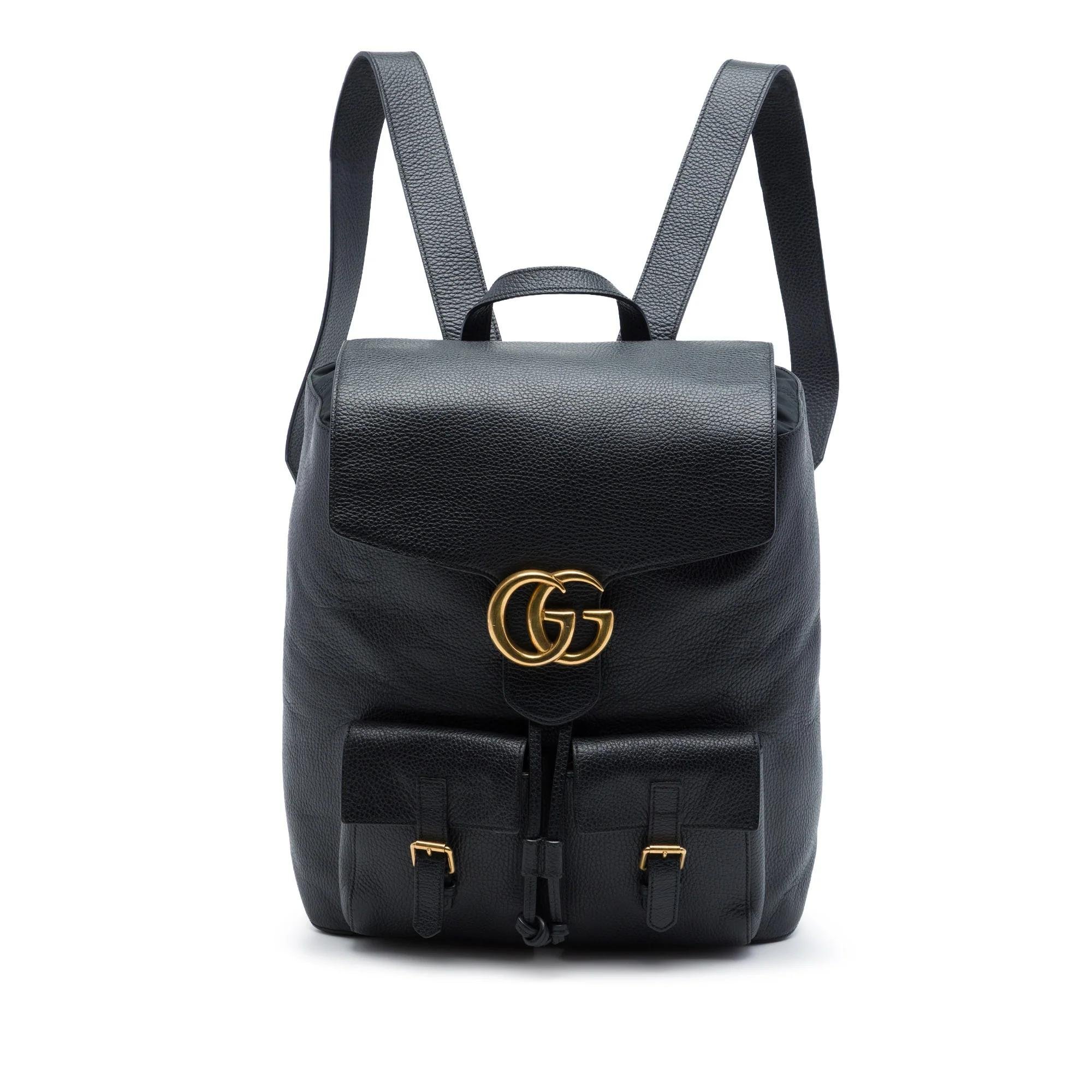GG Marmont pony-style calfskin handbag
