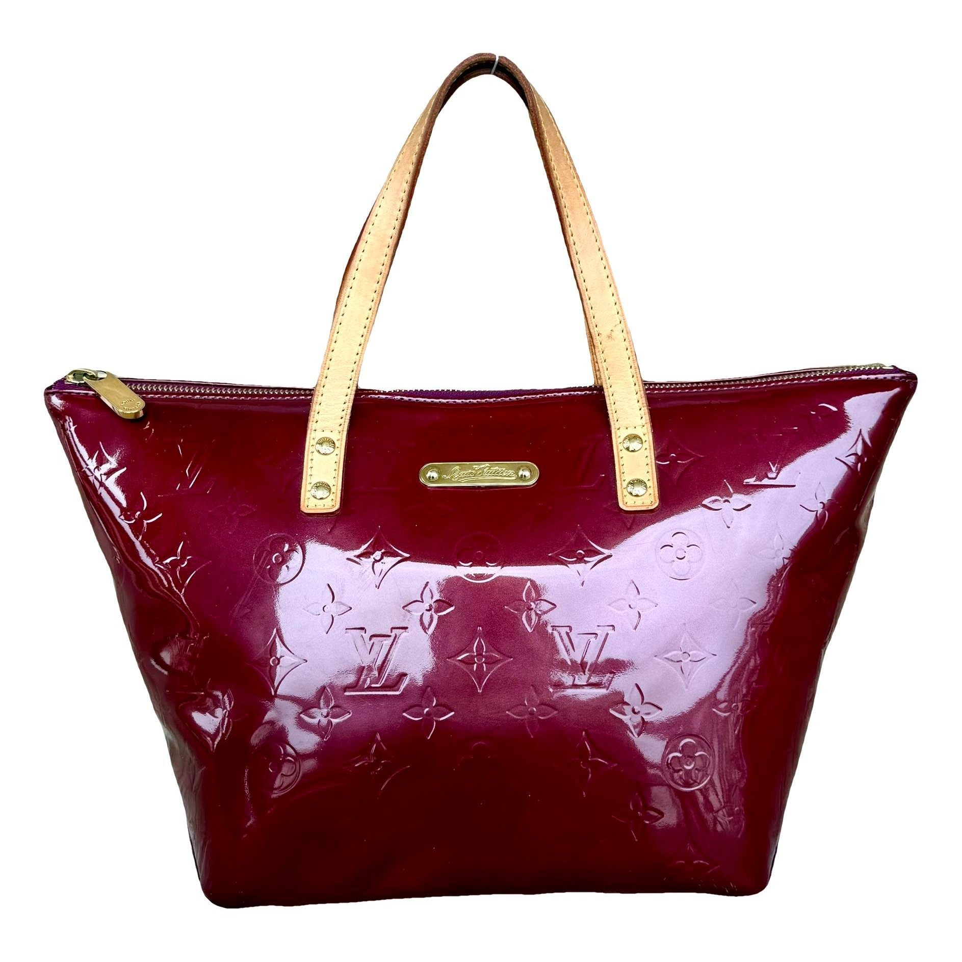 Bellevue patent leather tote
