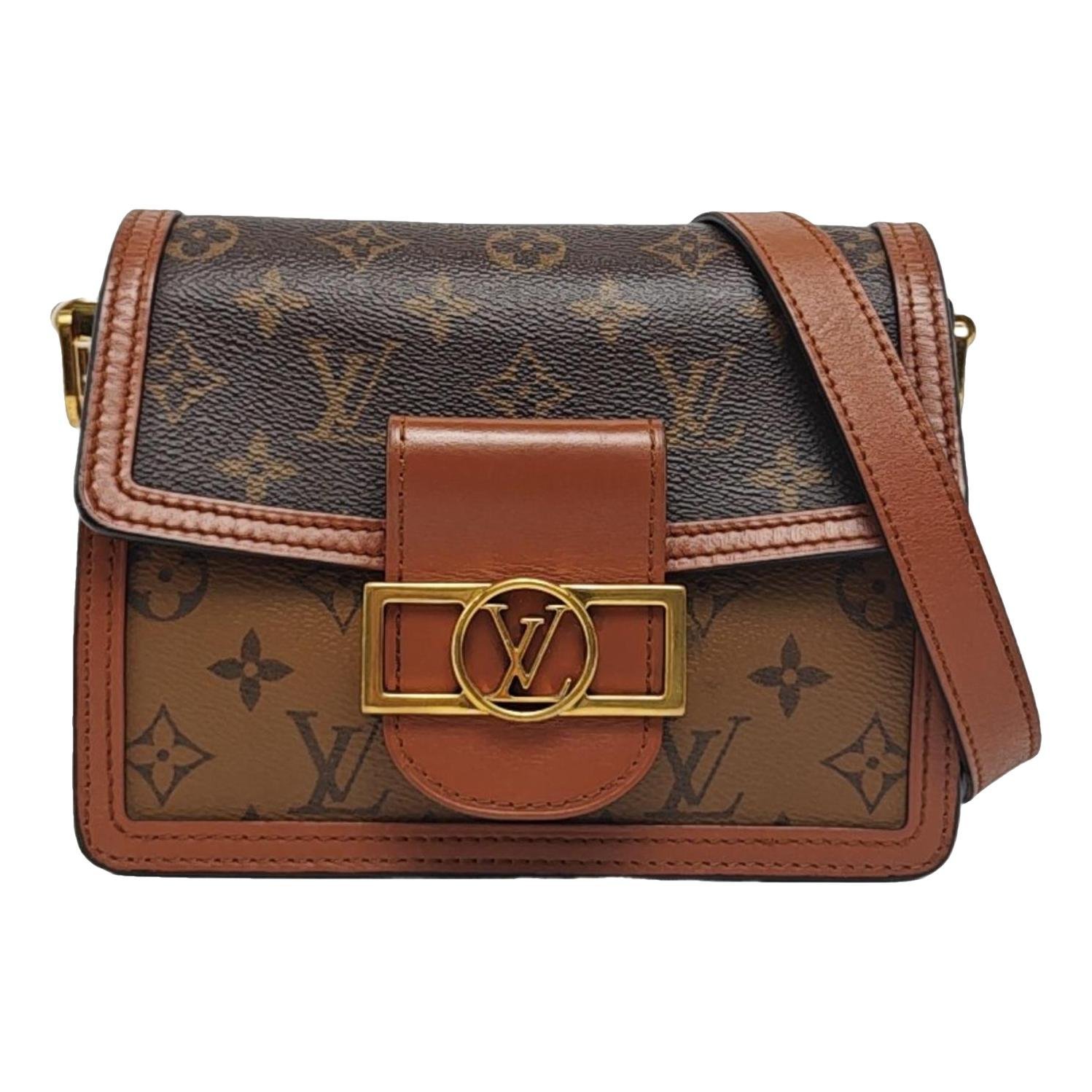 Dauphine leather mini bag