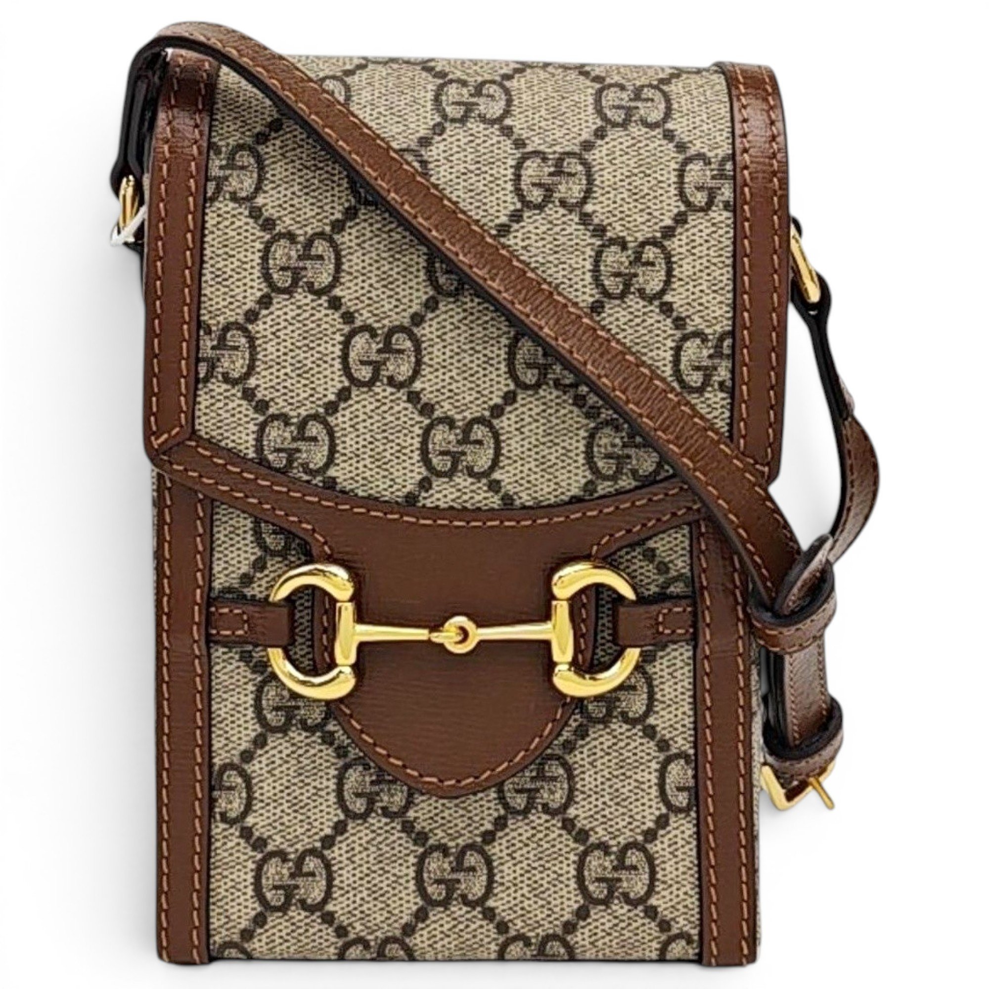 Handle Horsebit 1955 leather handbag