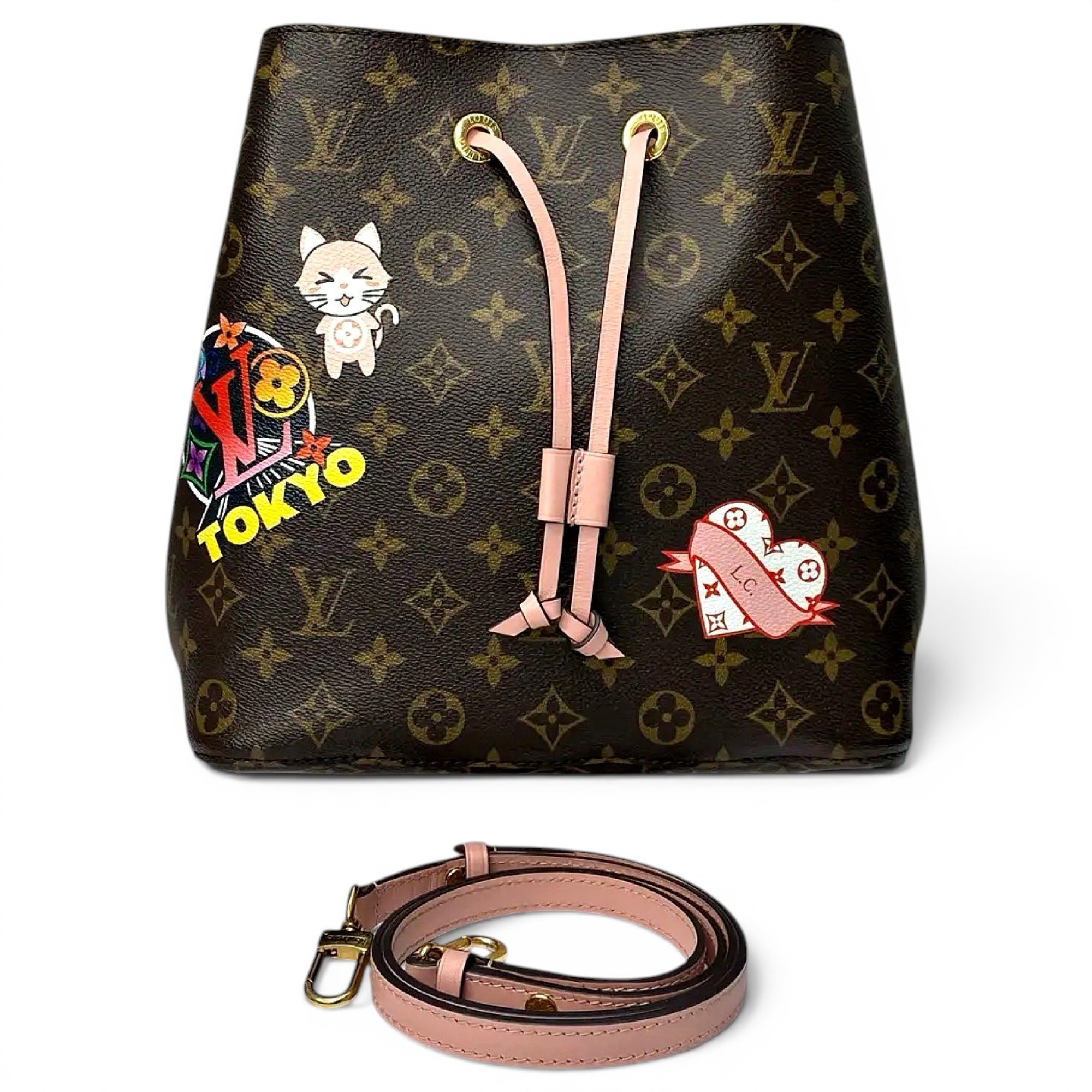NéoNoé vinyl handbag