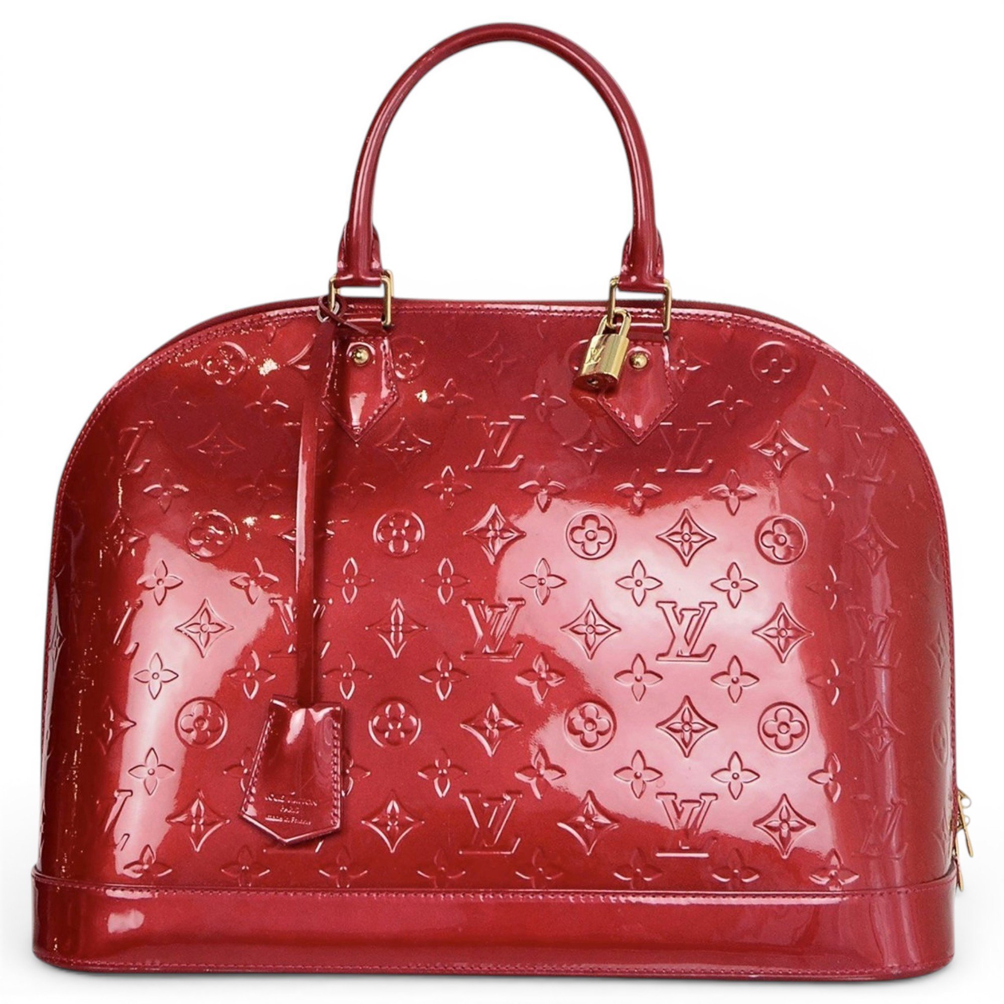 Alma leather handbag