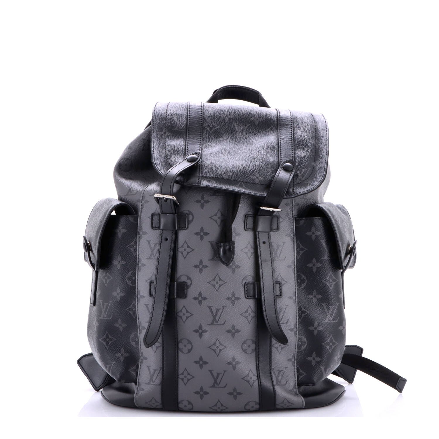 Christopher Backpack Reverse Monogram Eclipse Canvas MM