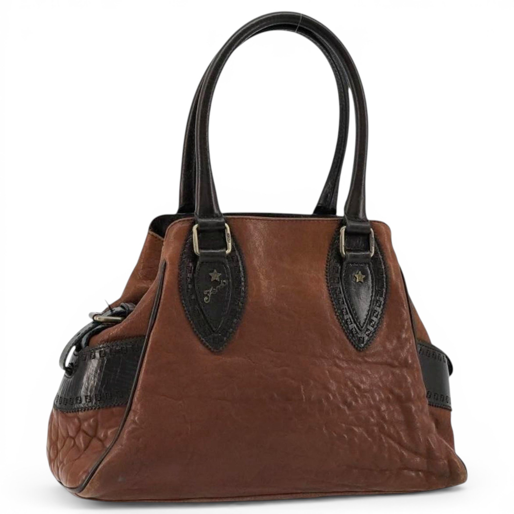 Leather handbag