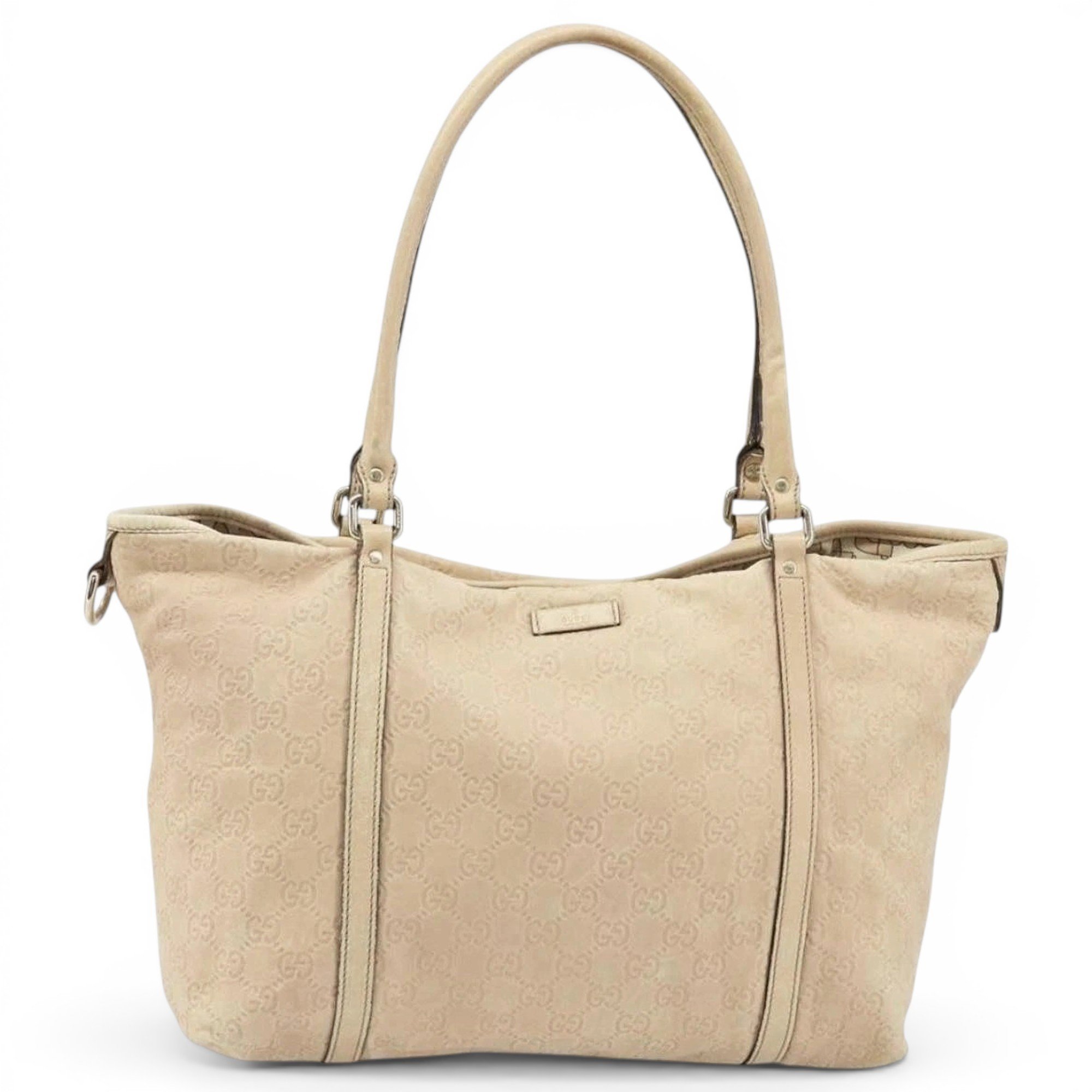 Leather tote