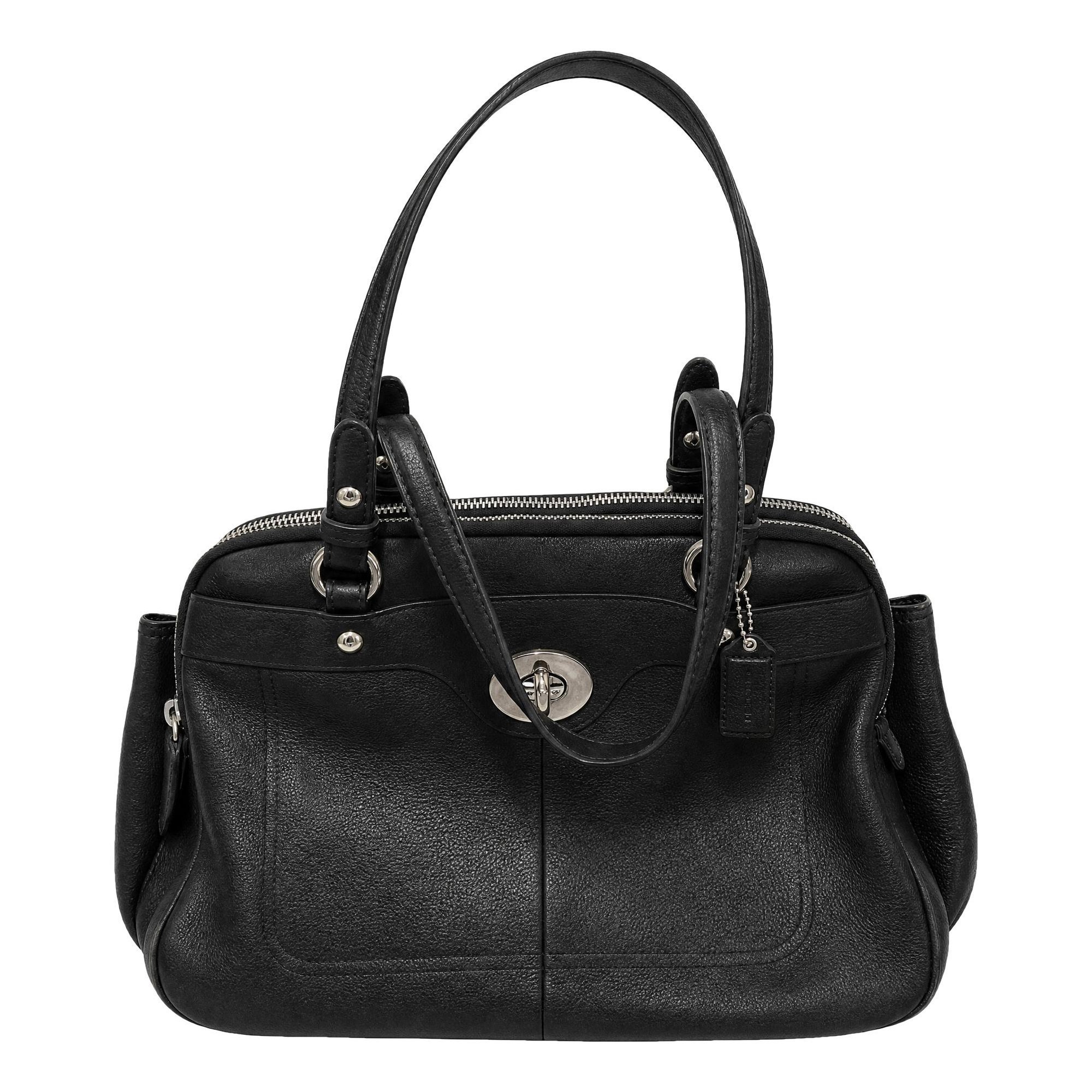 Leather handbag