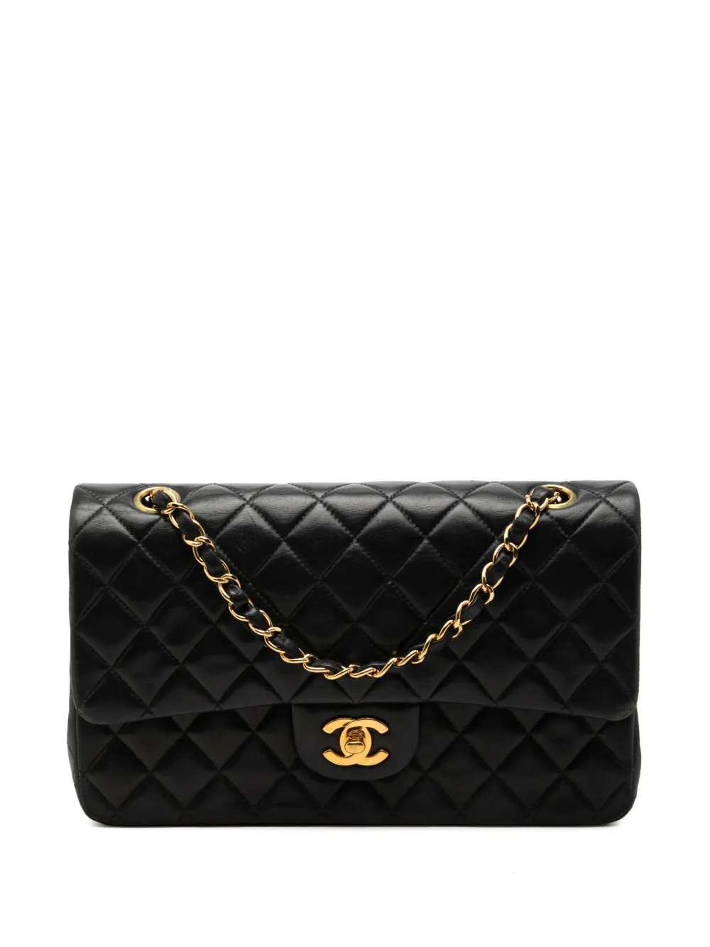 2000-2002 Medium Classic Lambskin Double Flap shoulder bag