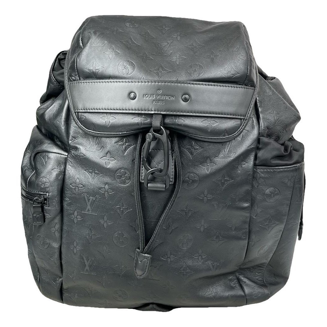 Leather backpack