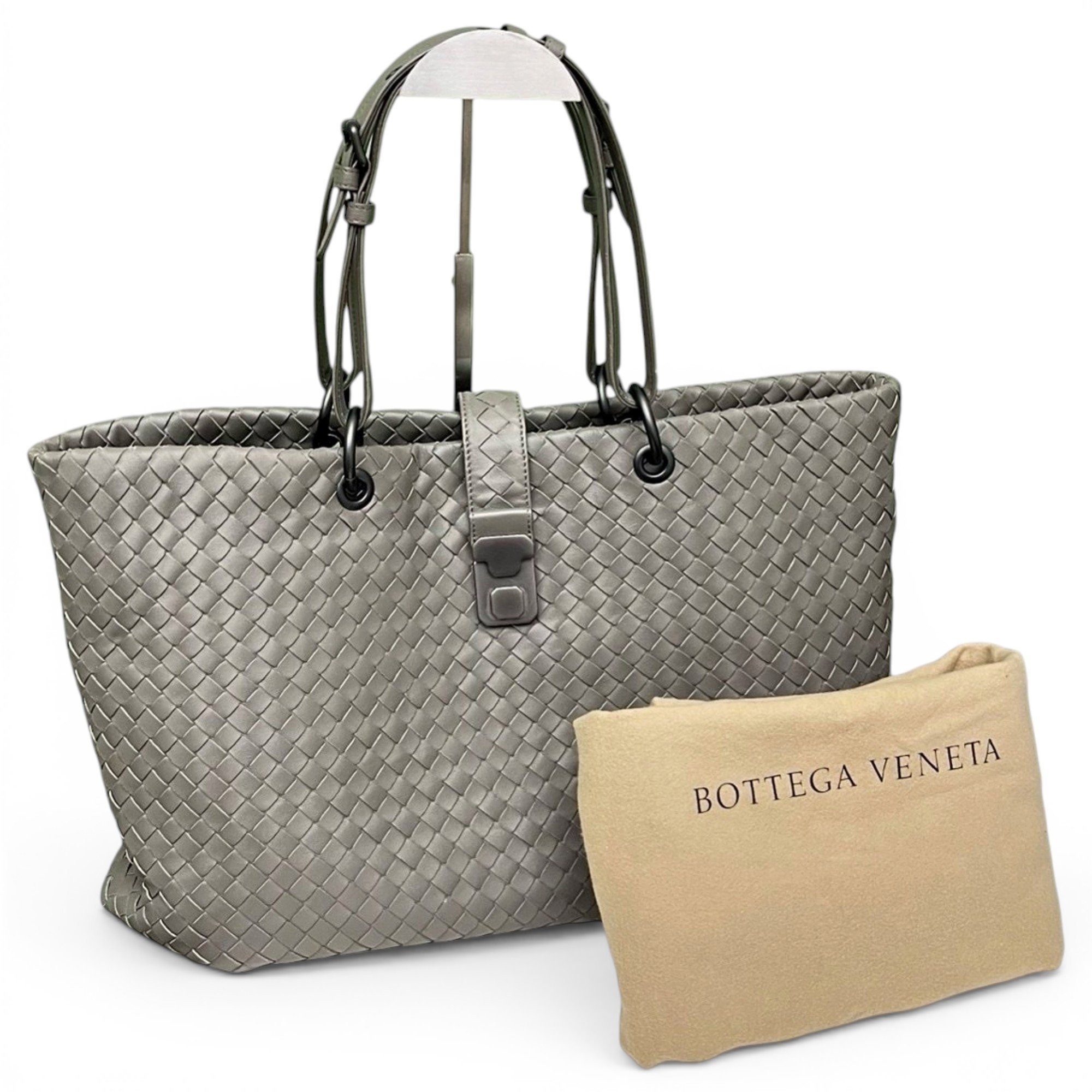 Roma leather tote