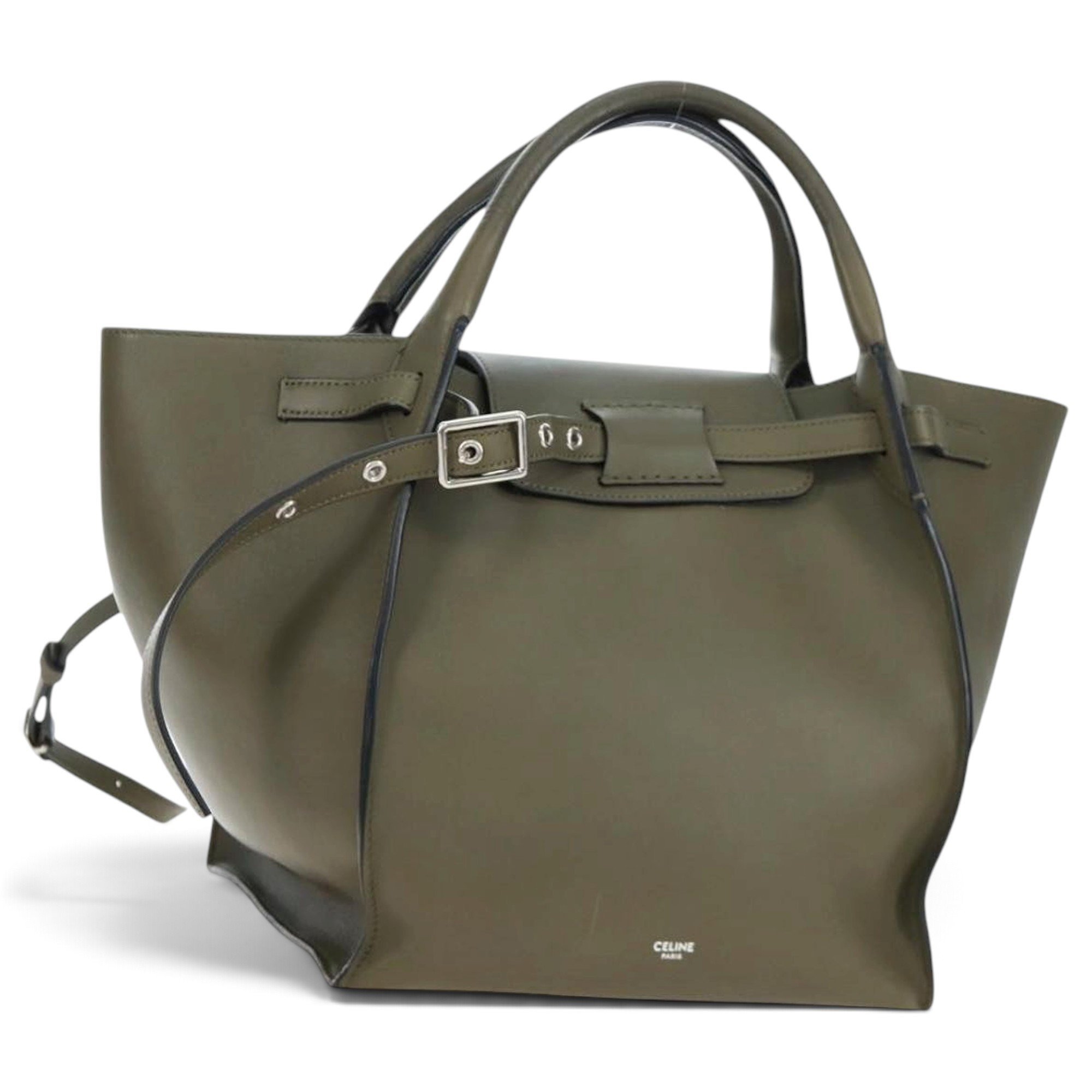 Big Bag leather handbag