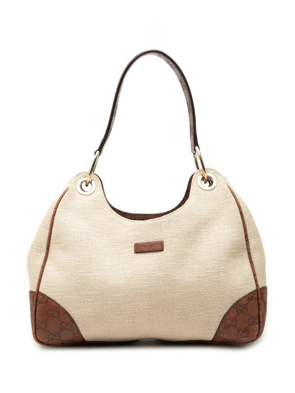 2000-2015 Guccissima Trimmed Canvas Colbert shoulder bag