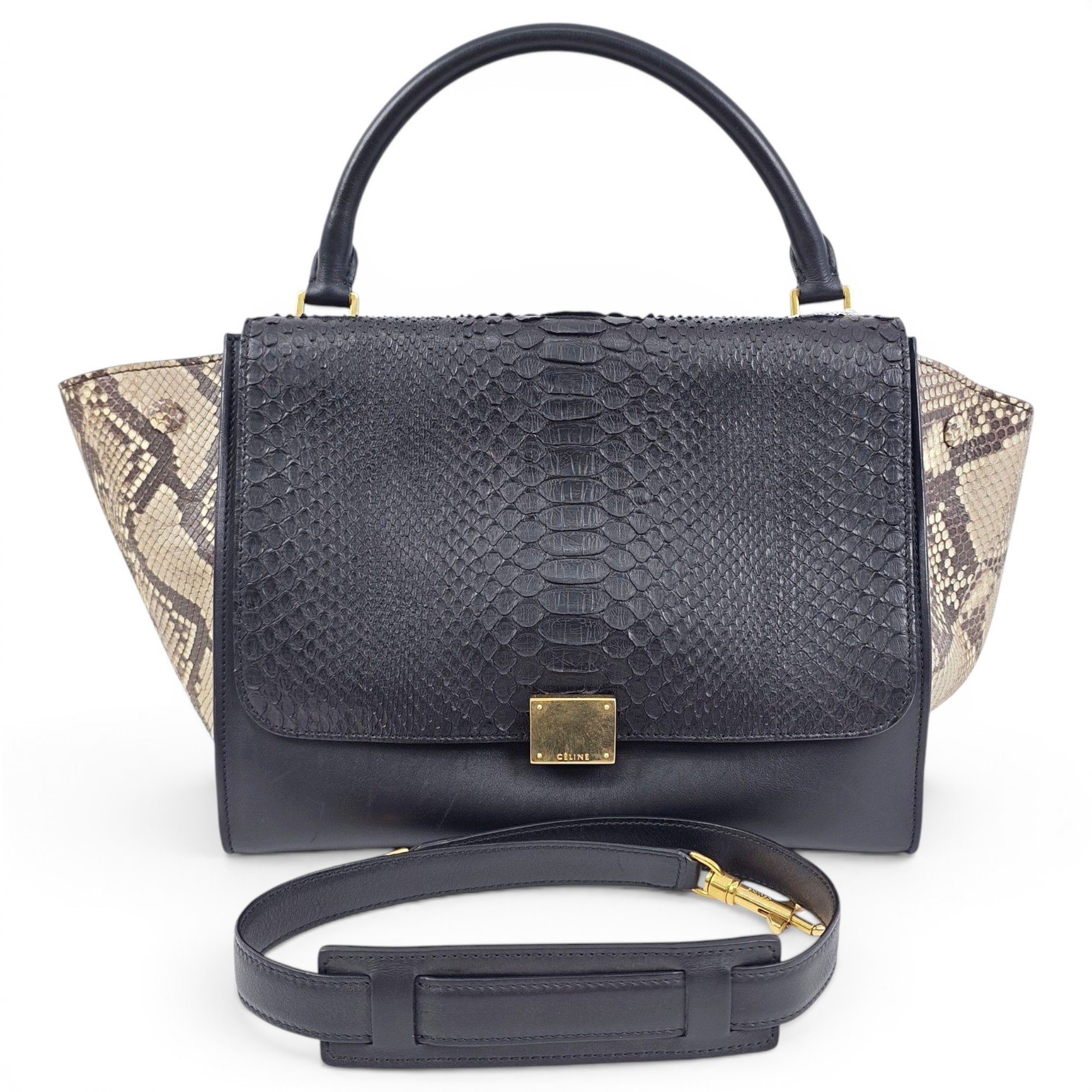 Leather handbag