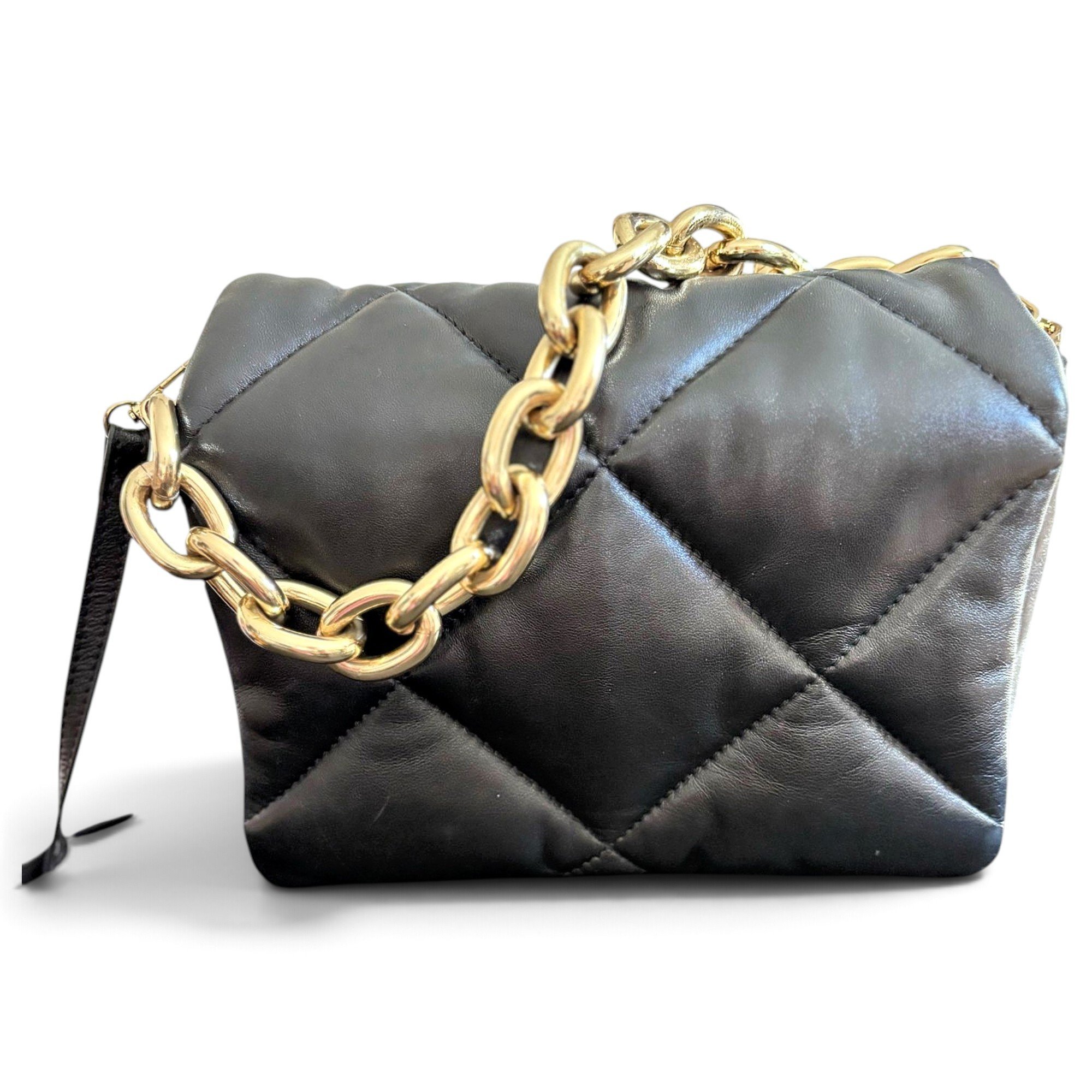 Leather handbag