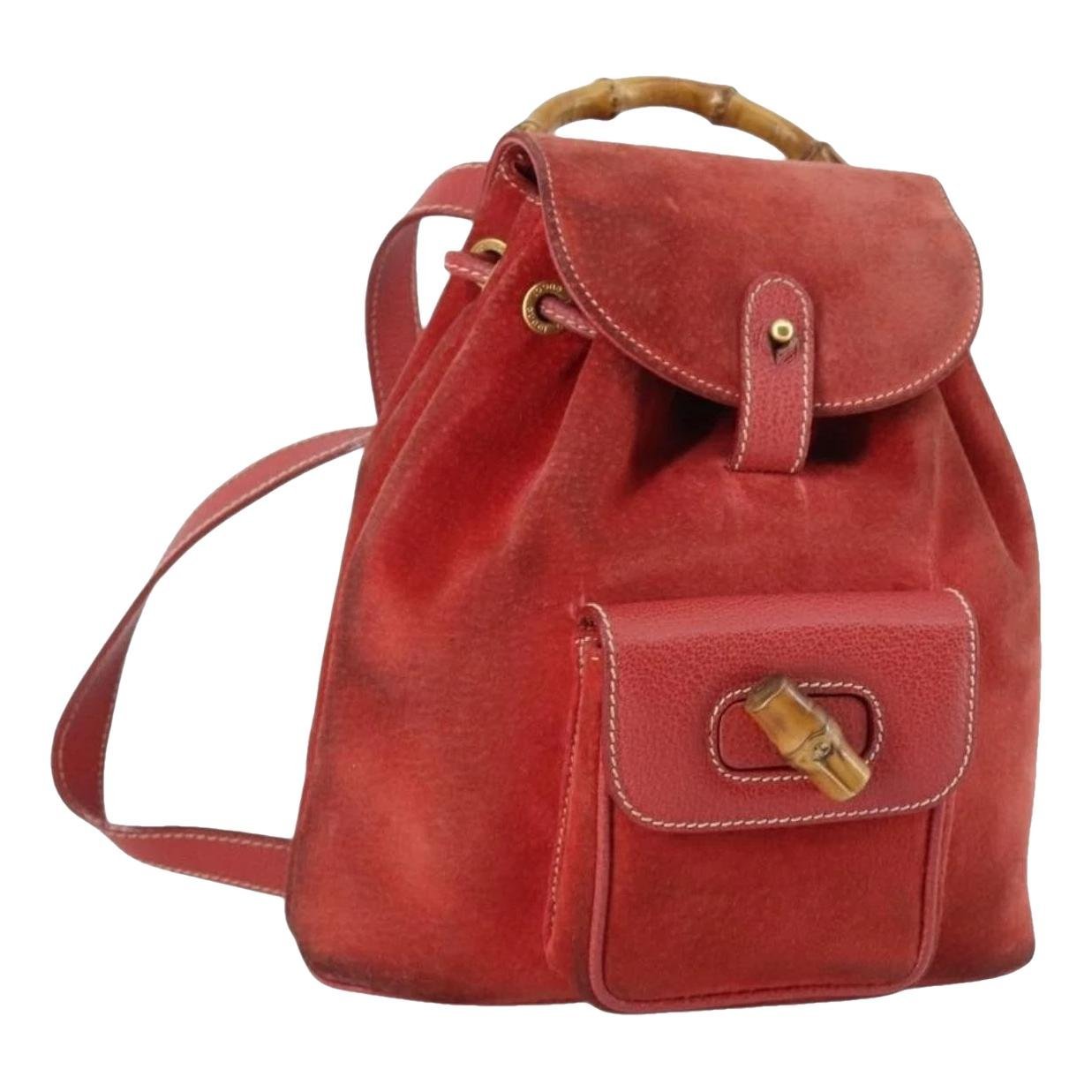 Bamboo Tassel Oval backpack