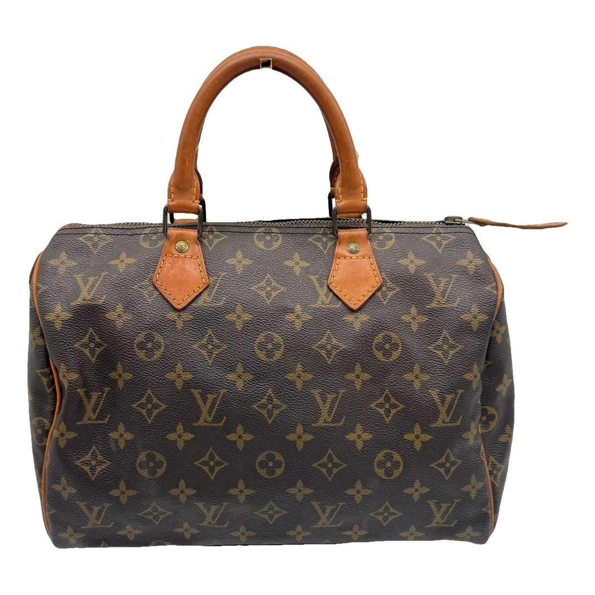 Speedy leather handbag