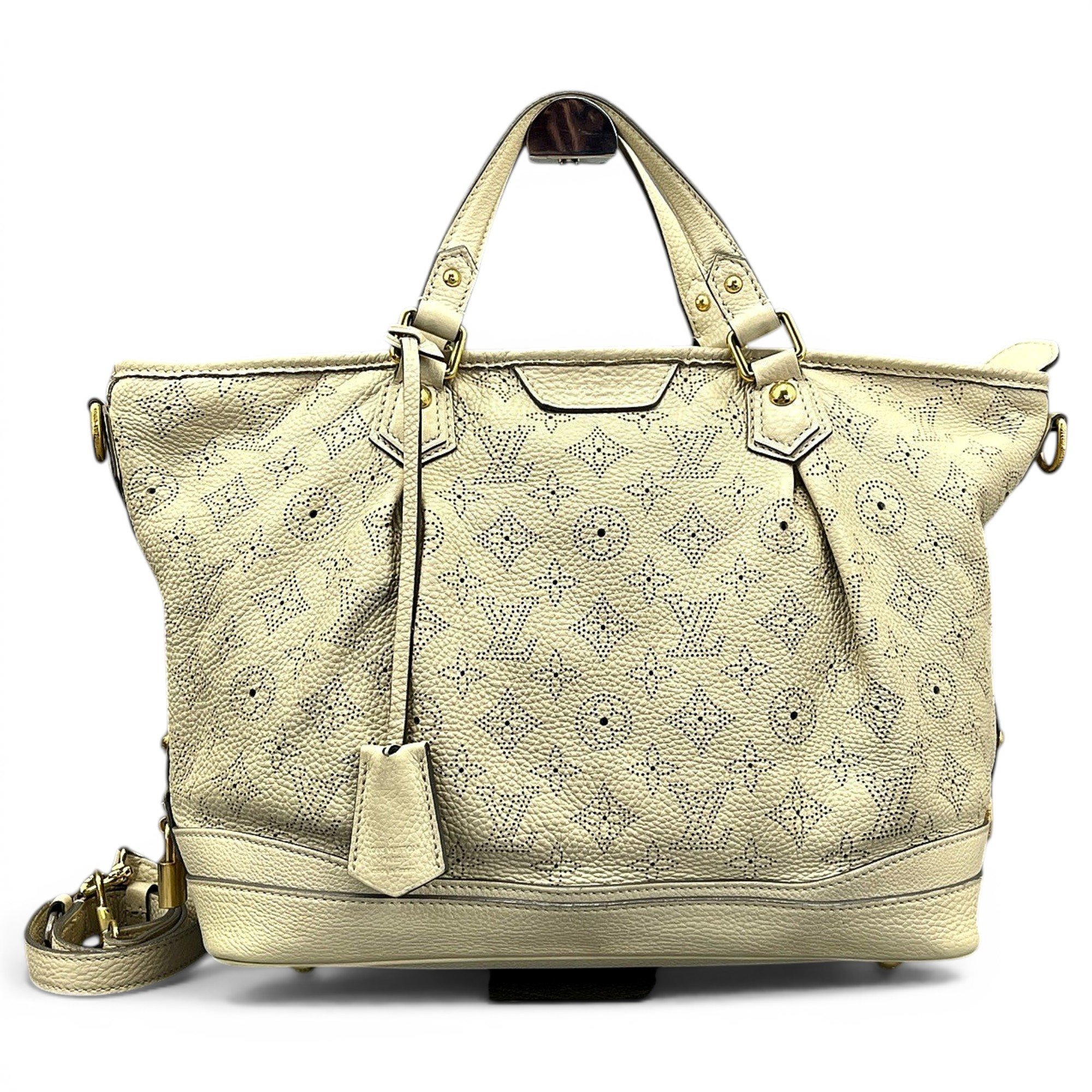 Leather tote