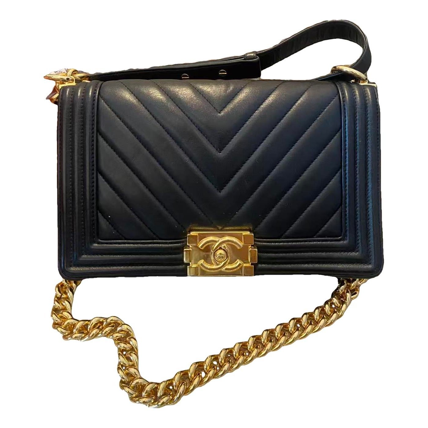 Boy leather handbag