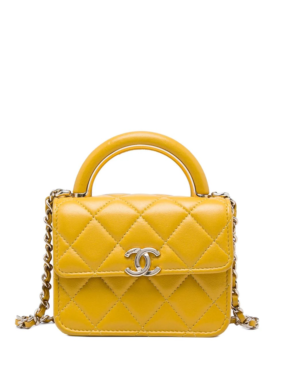 2021-2026 Mini Lambskin Paris Le19M Charming Top Handle Flap satchel