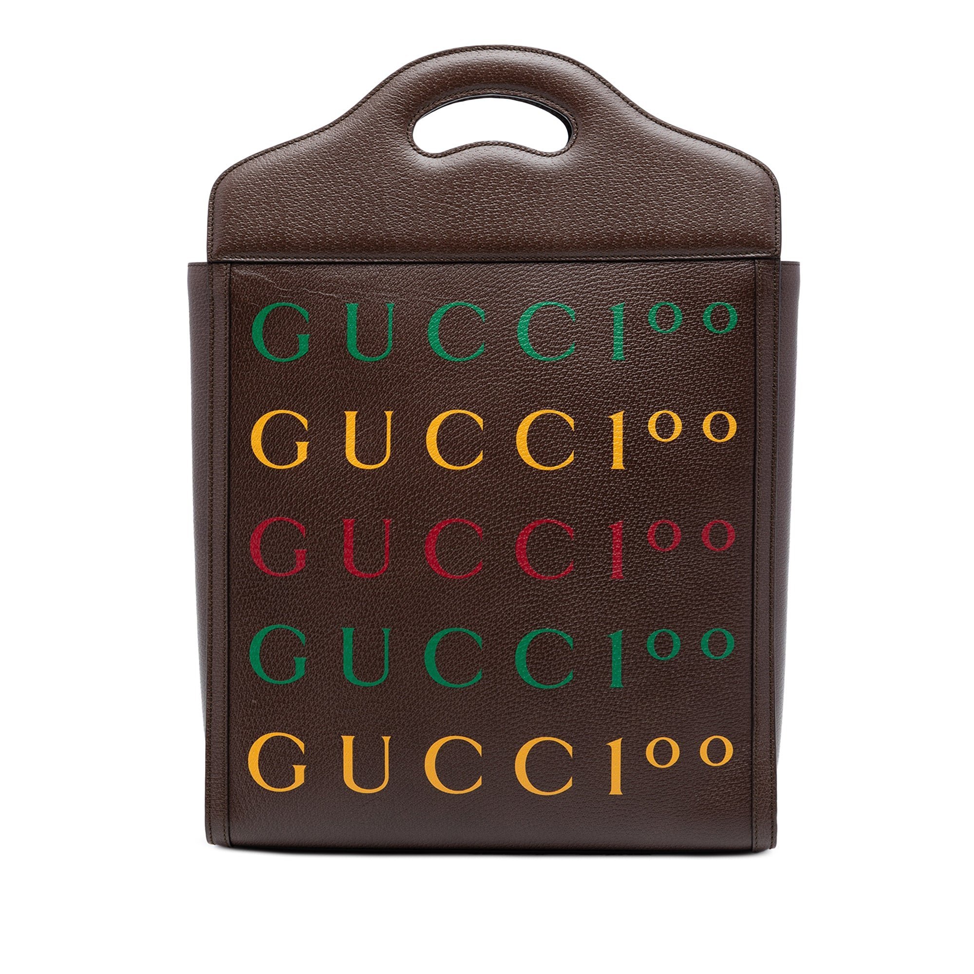 Leather tote