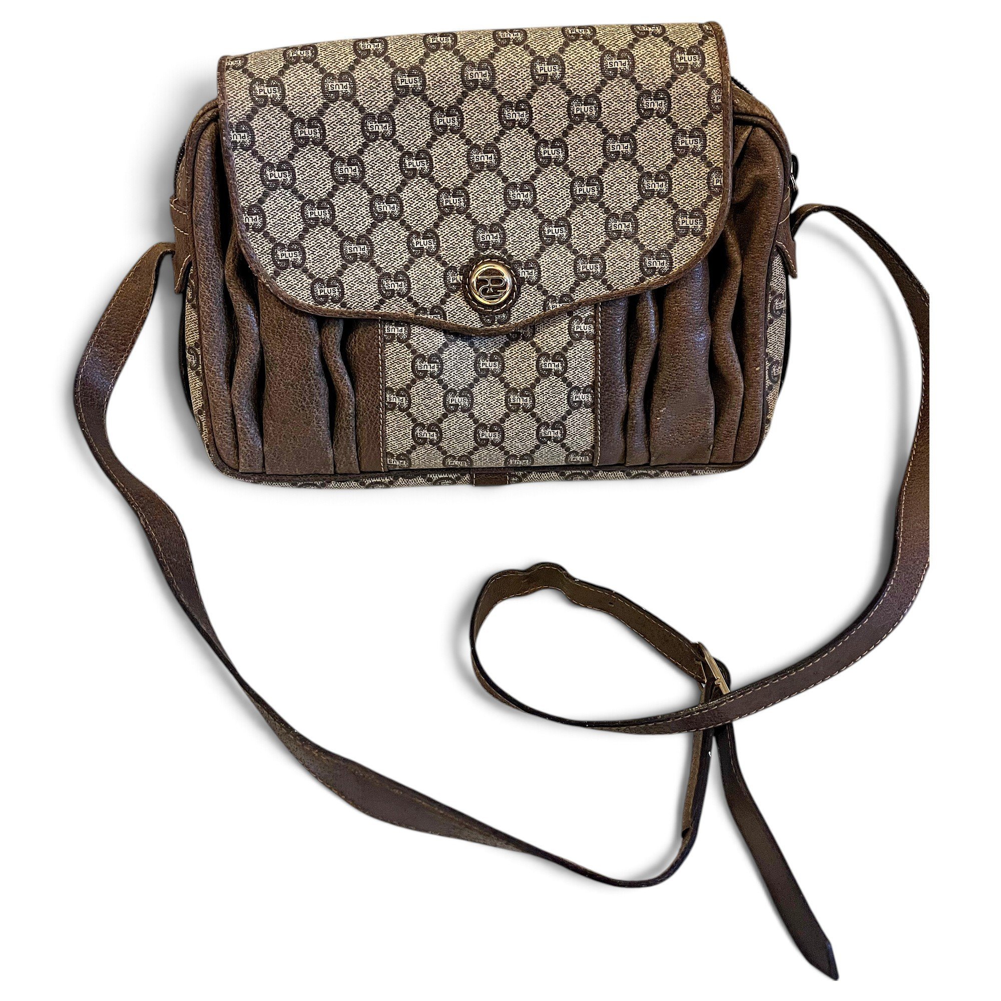 Leather crossbody bag