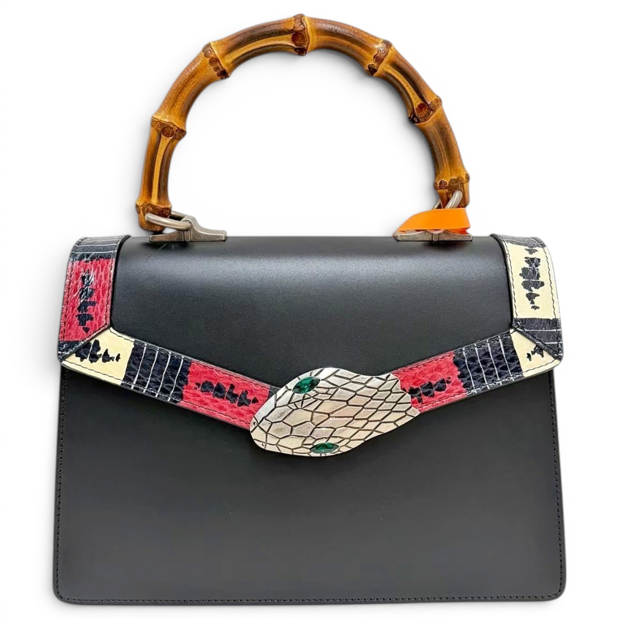 Nymphaea leather handbag