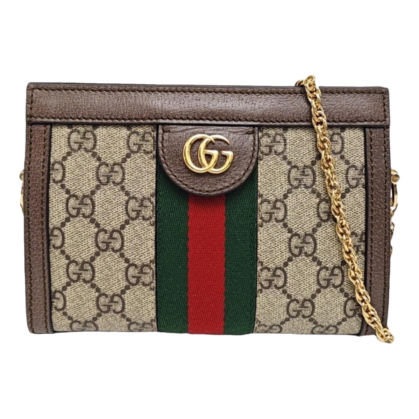 Ophidia leather handbag